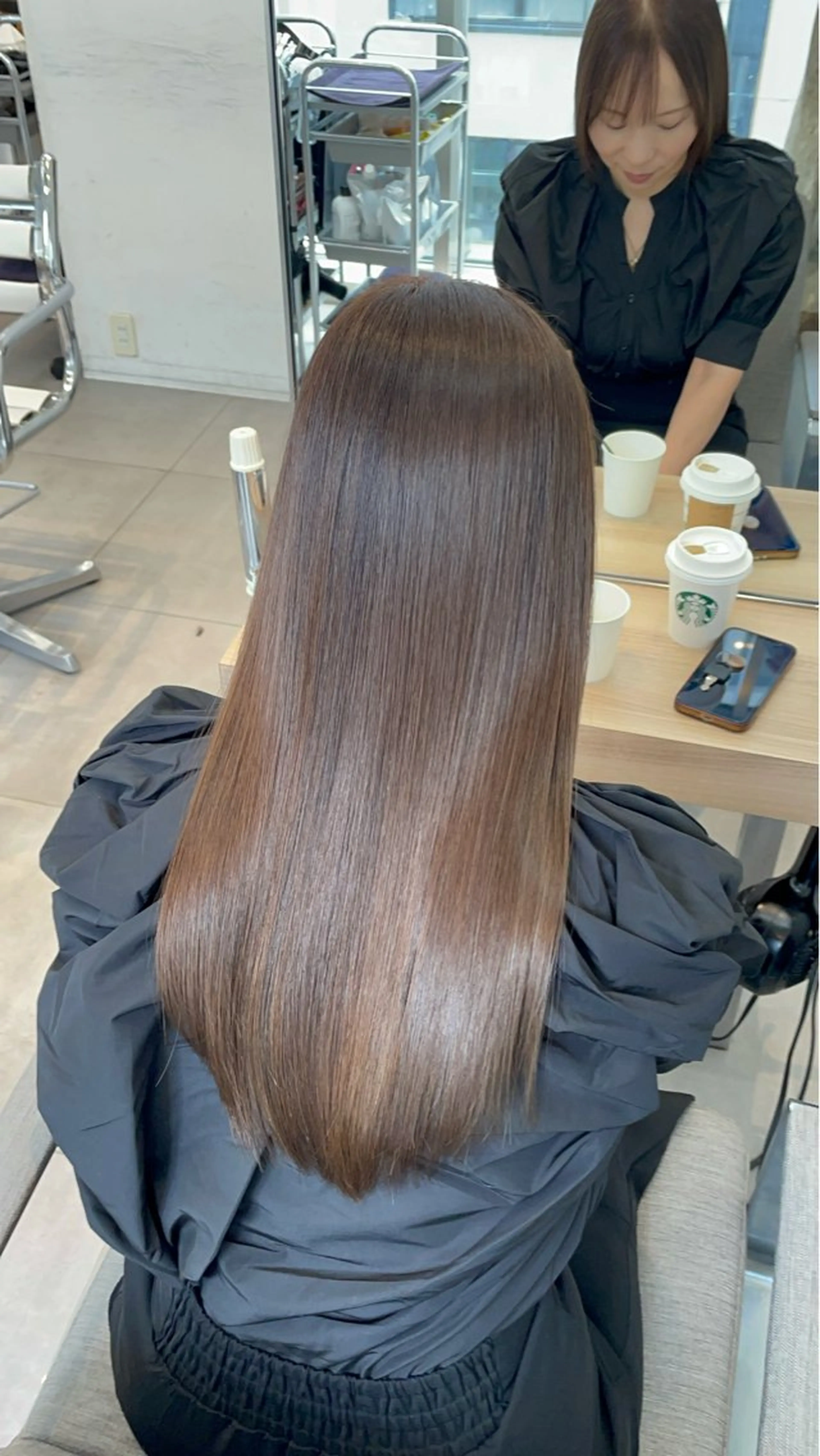 ロング 髪質改善 ✨髪質改善✨美髪 矯正🫧小泉のヘアスタイル