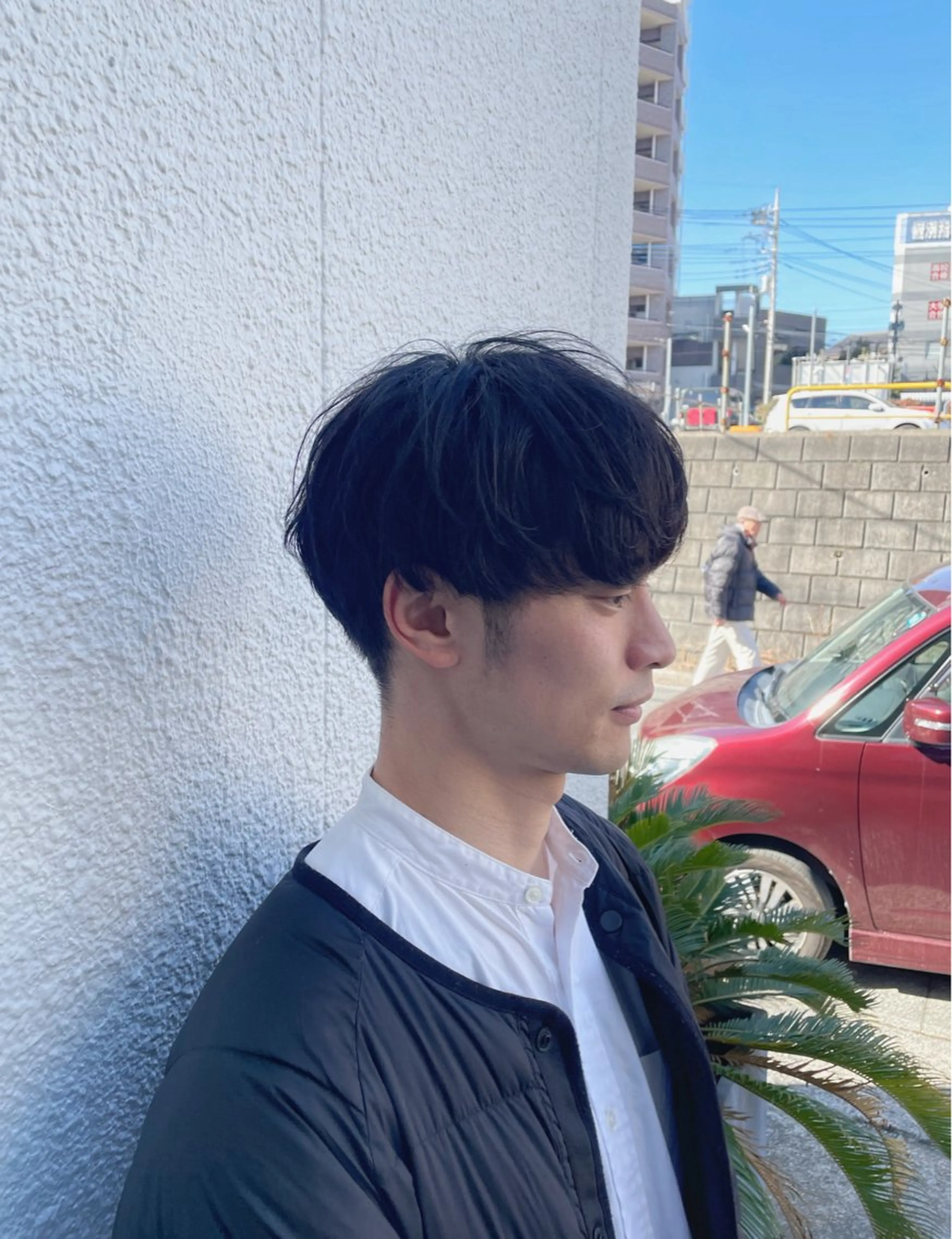 メンズ マッシュ カット 野間 祐哉のヘアスタイル