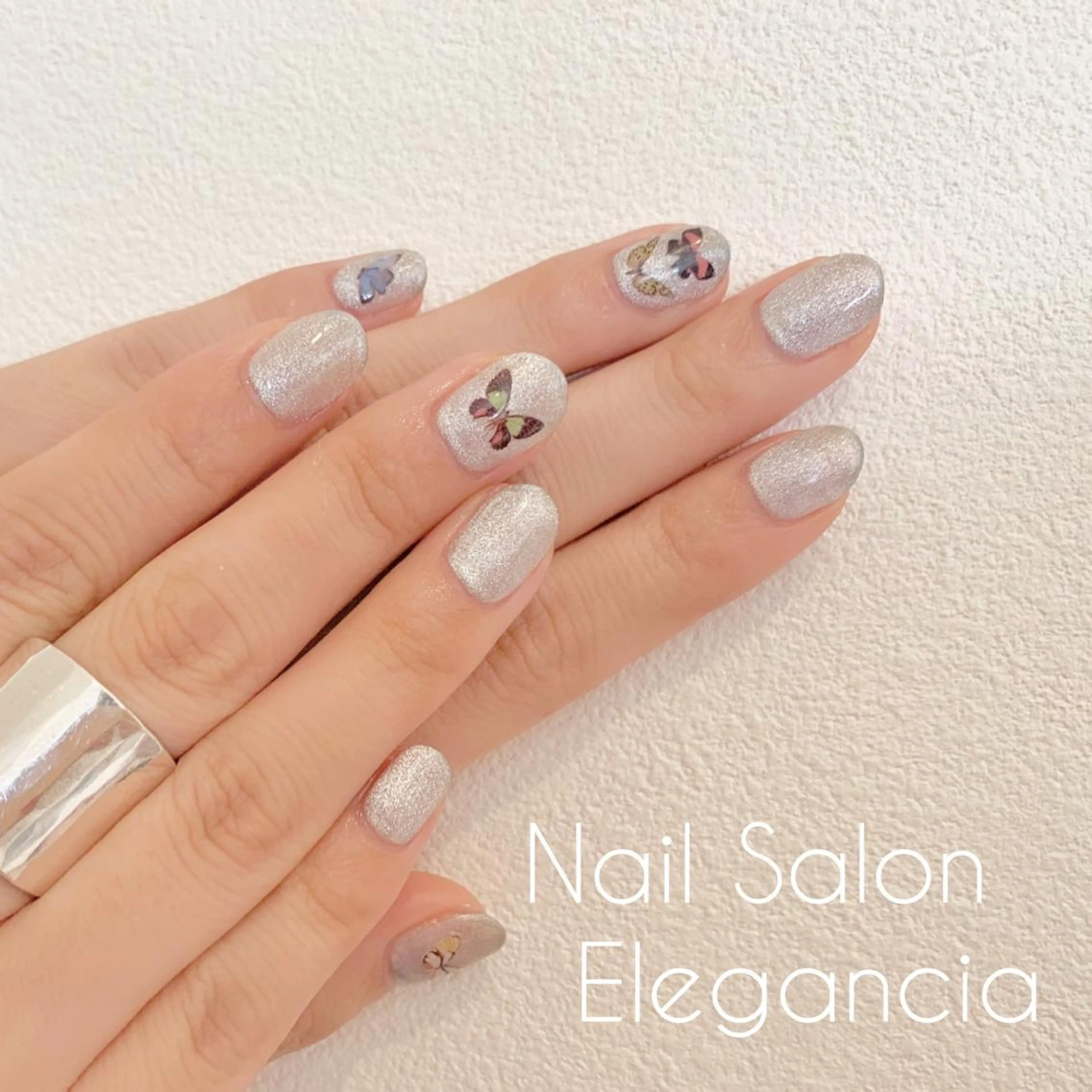 ネイル 韓国ネイル マグネットネイル ハンドネイル Elegancia. Hiromiのネイルデザイン