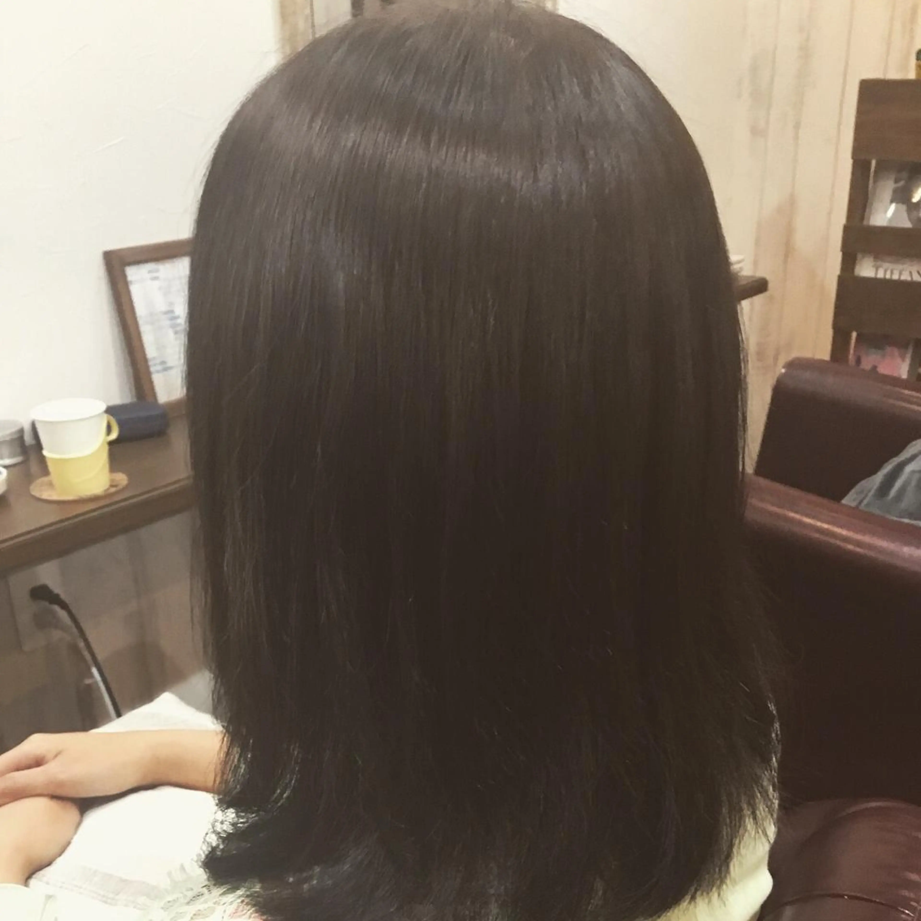 ミディアム カラー embrace エンブレイスのヘアスタイル
