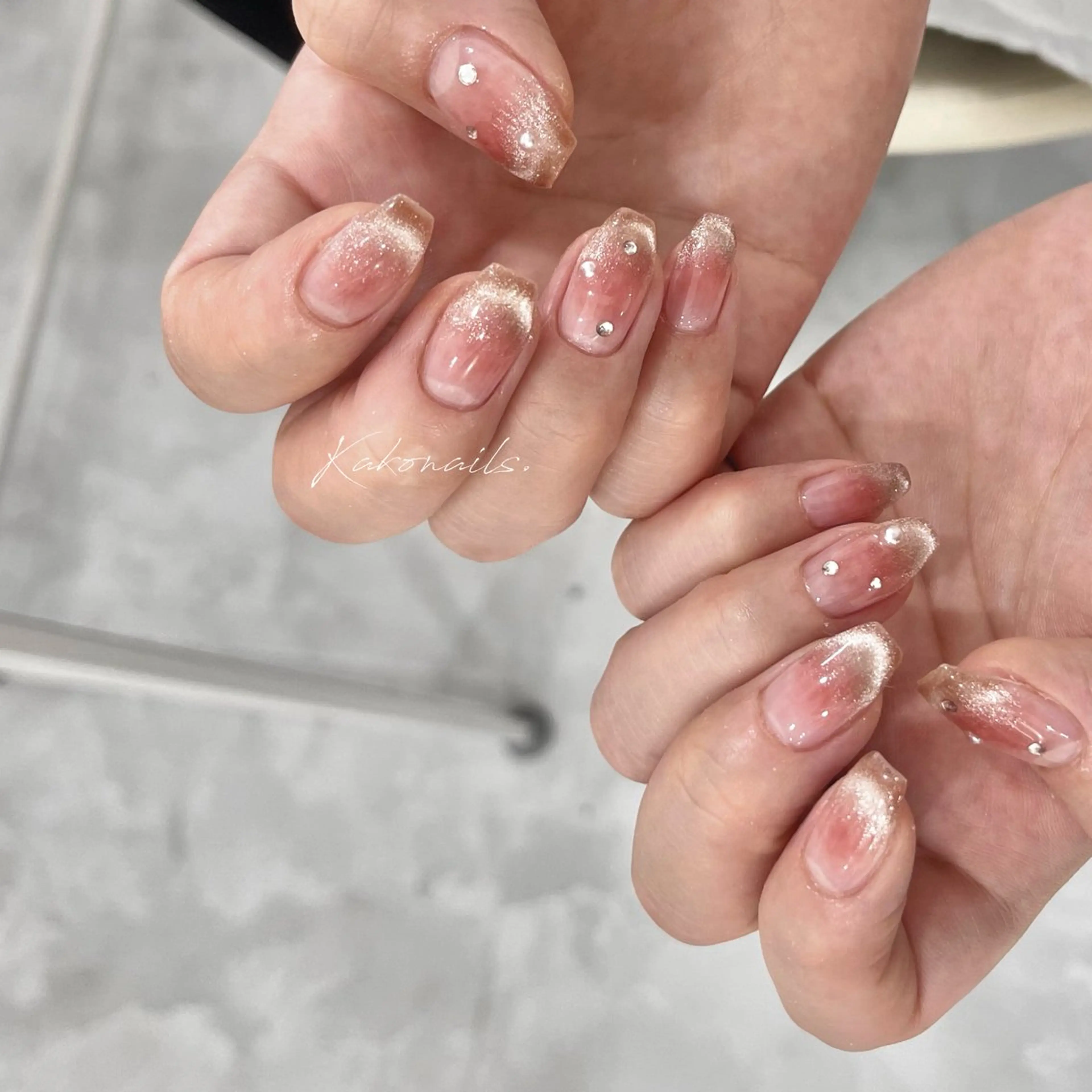 ネイル ハンドネイル フットネイル KAKO momo京橋のネイルデザイン