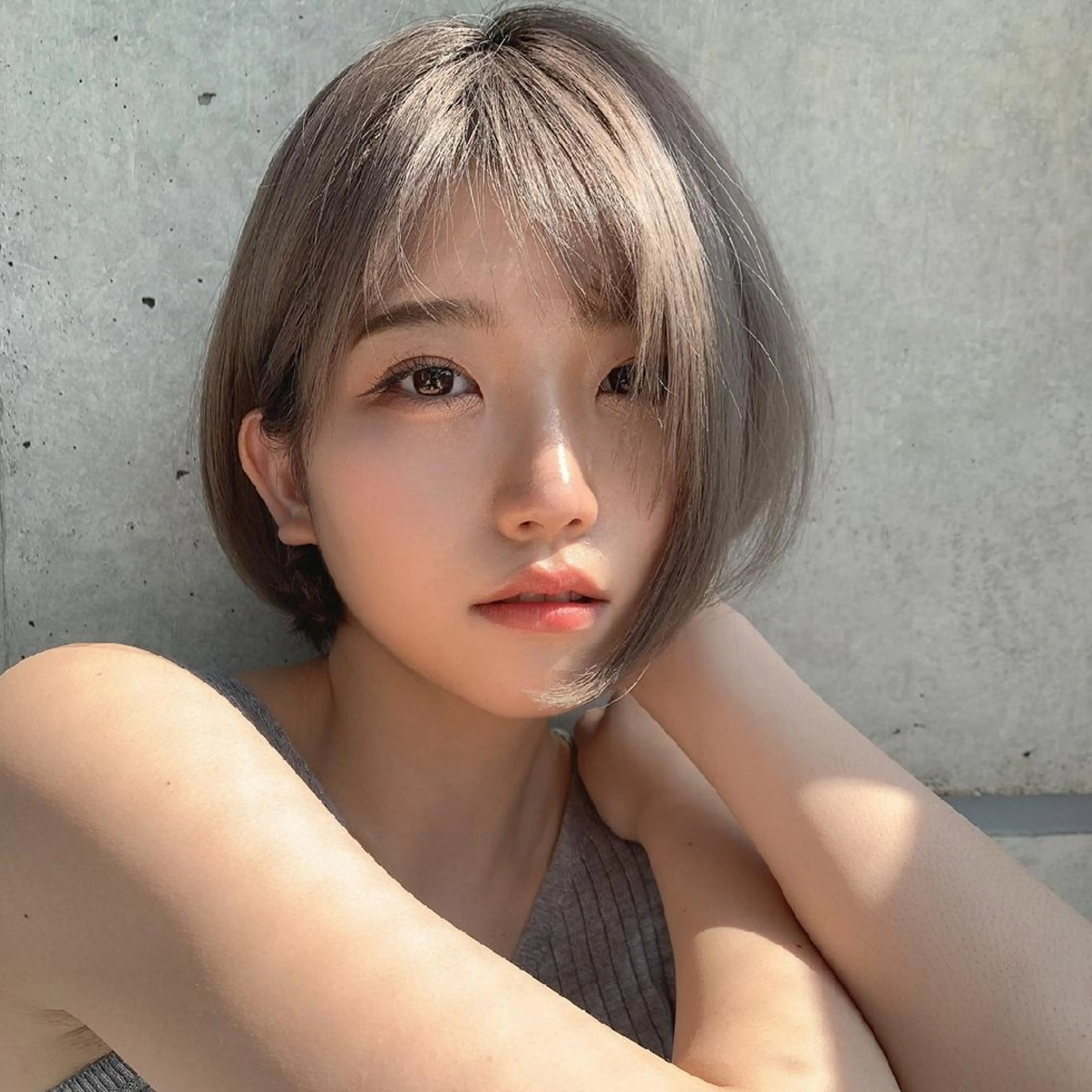 カラー 🤍💕ブリーチカラ ーAyaka💕🤍のヘアスタイル