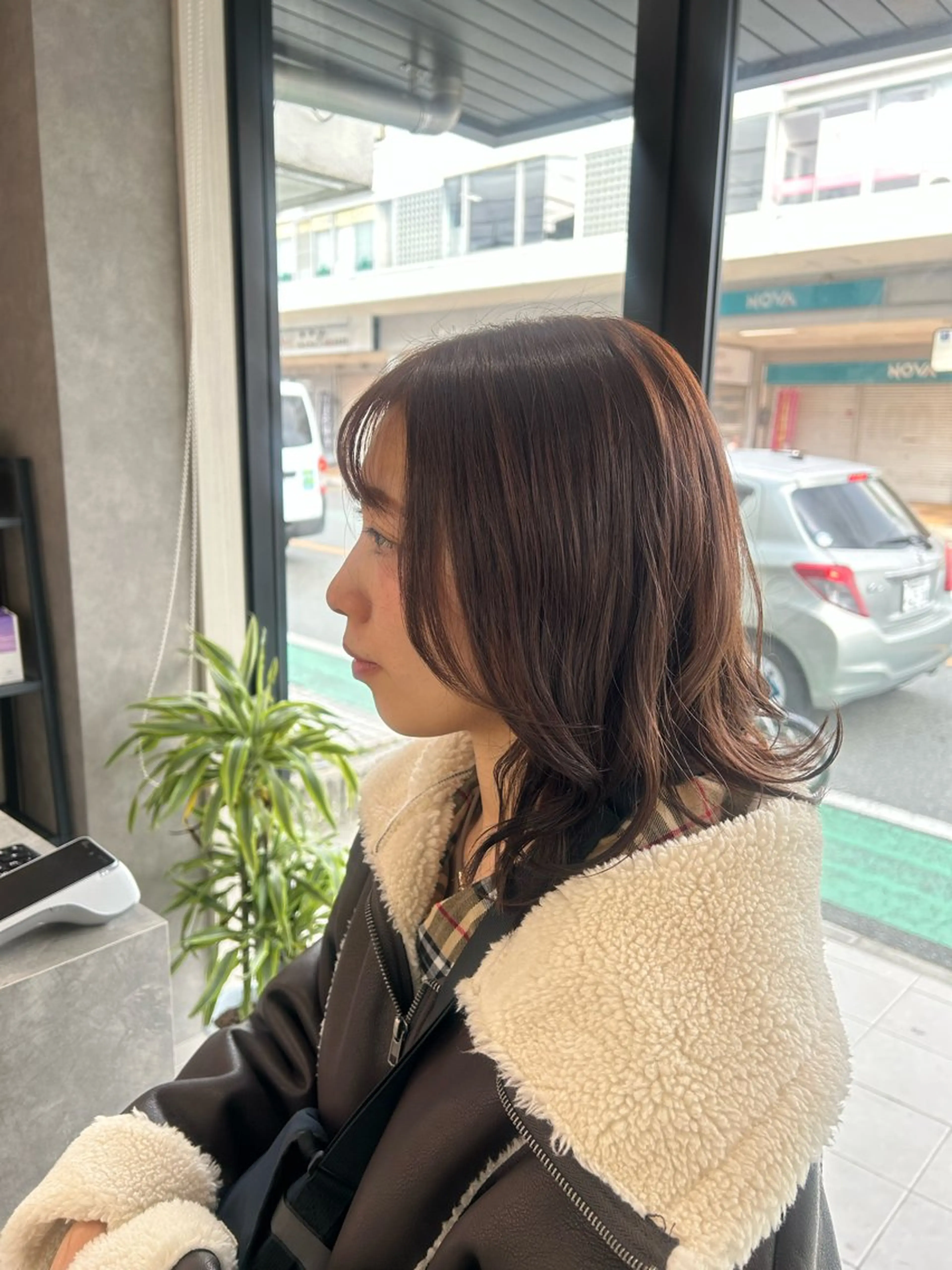 カラー ブラウンカラー 透明感カラー 筑紫野美容師 すずのヘアスタイル