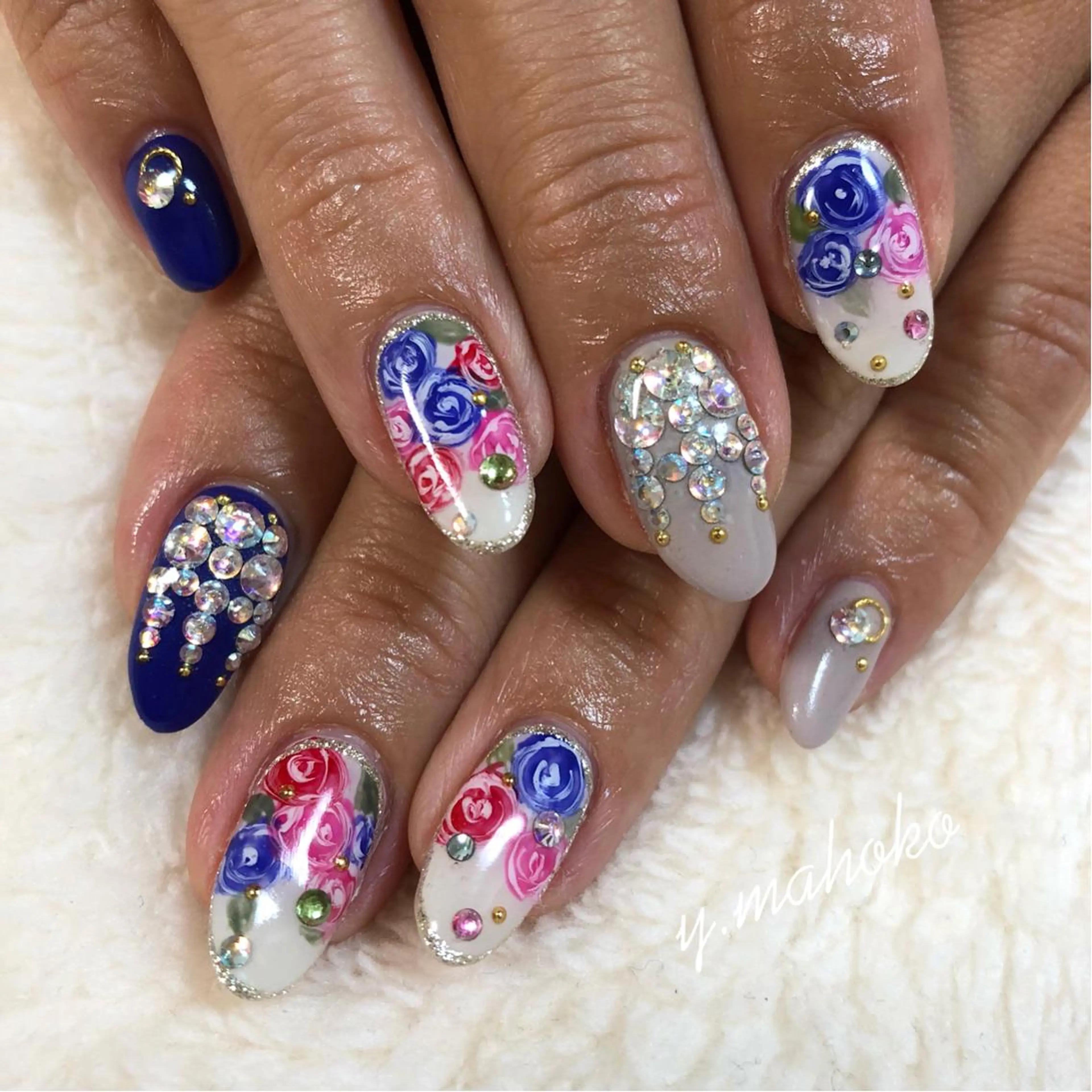 ネイル She nail studio 原宿所属・パラジェル有/ スカルプ/mahoのネイルデザイン