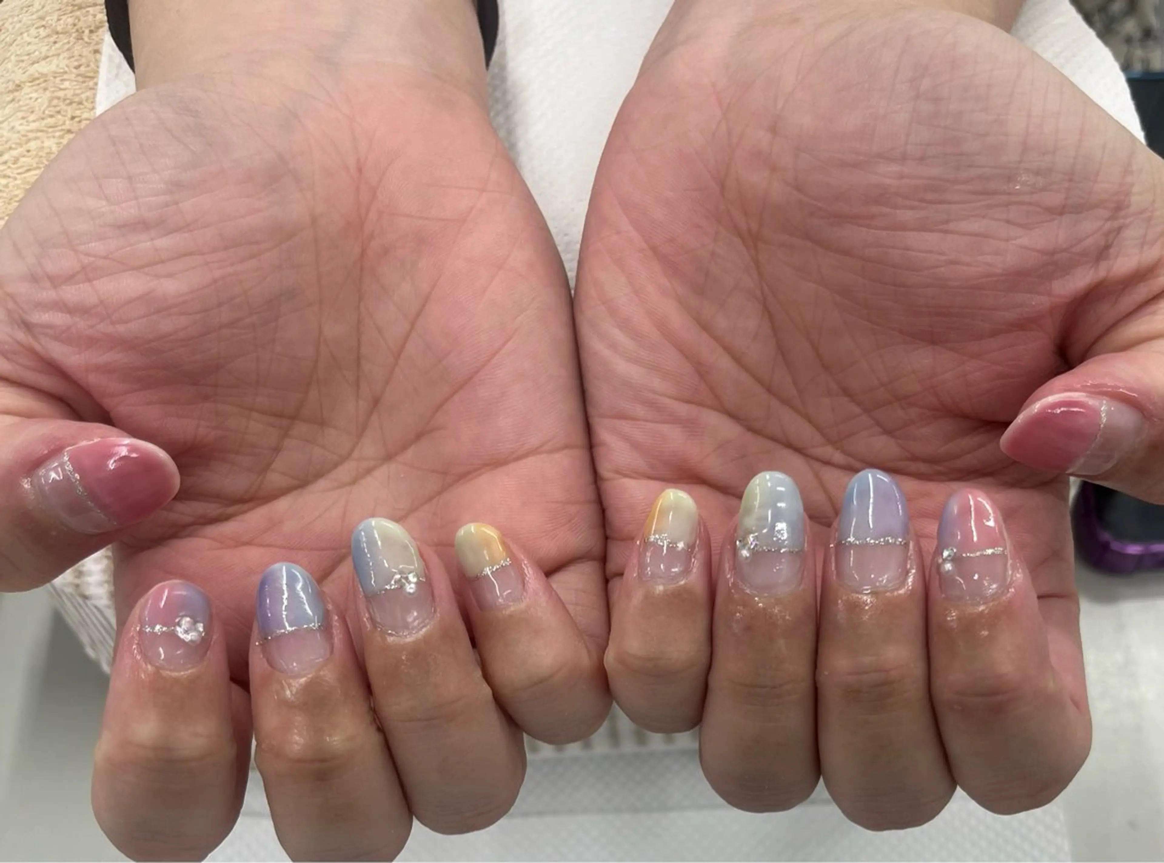 ネイル 土肥 愛菜のネイルデザイン