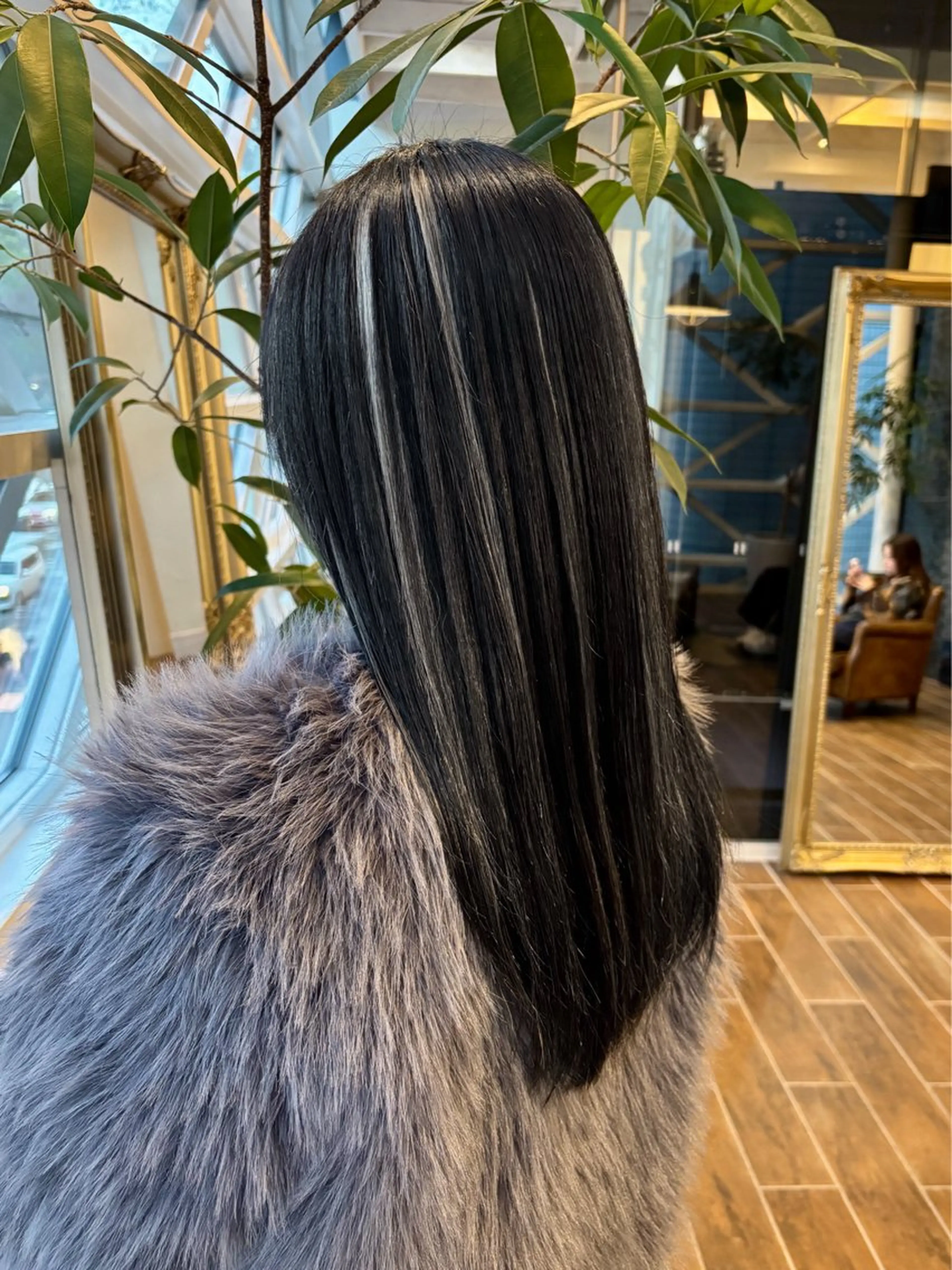 ロング カラー ハイライトカラー ハイライト ヘアカラー ハイトーン/デザイン カラー/るいのヘアスタイル