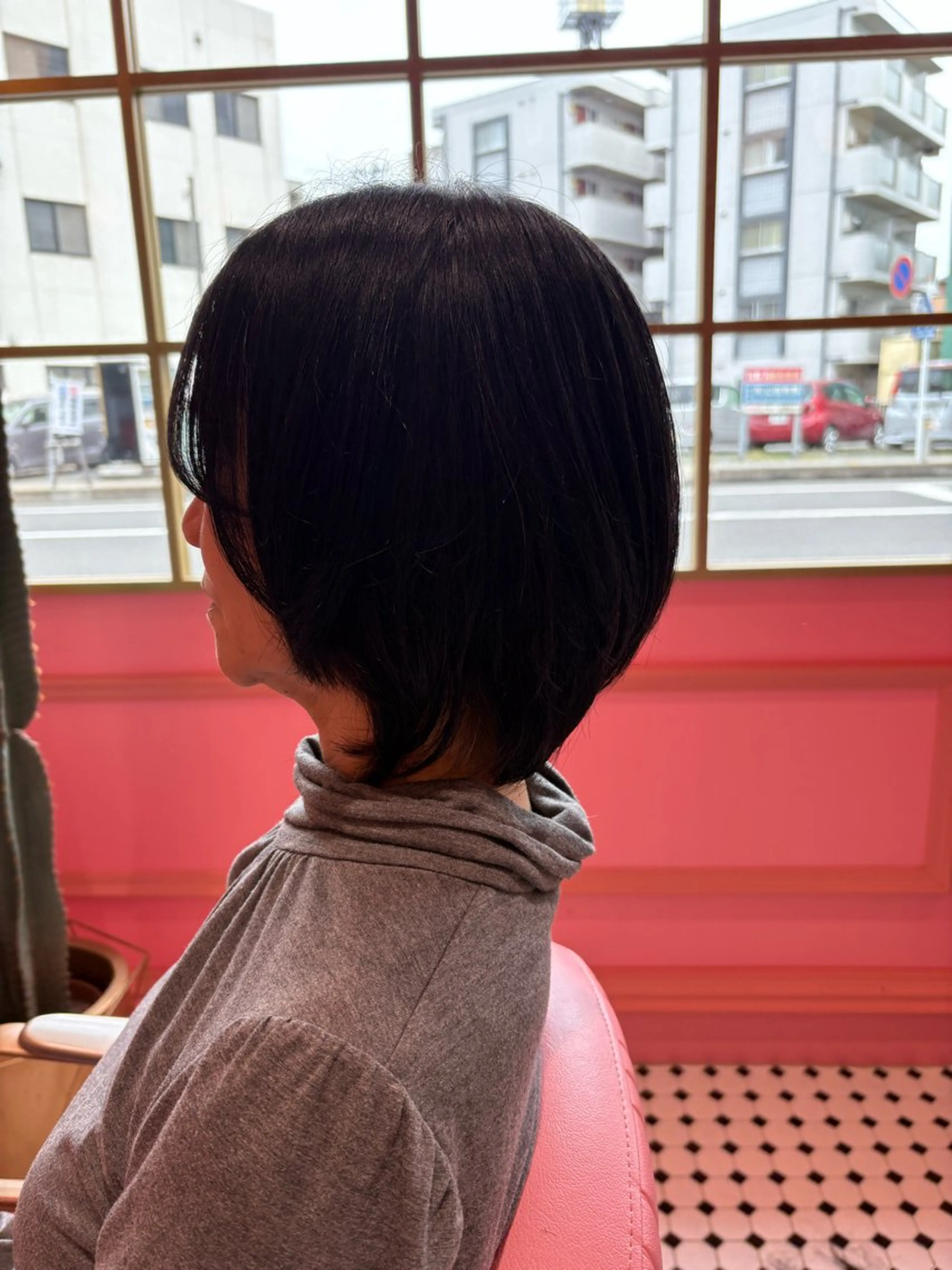 ミディアム ボブレイヤー ボブ レイヤーカット 高橋 あゆみのヘアスタイル