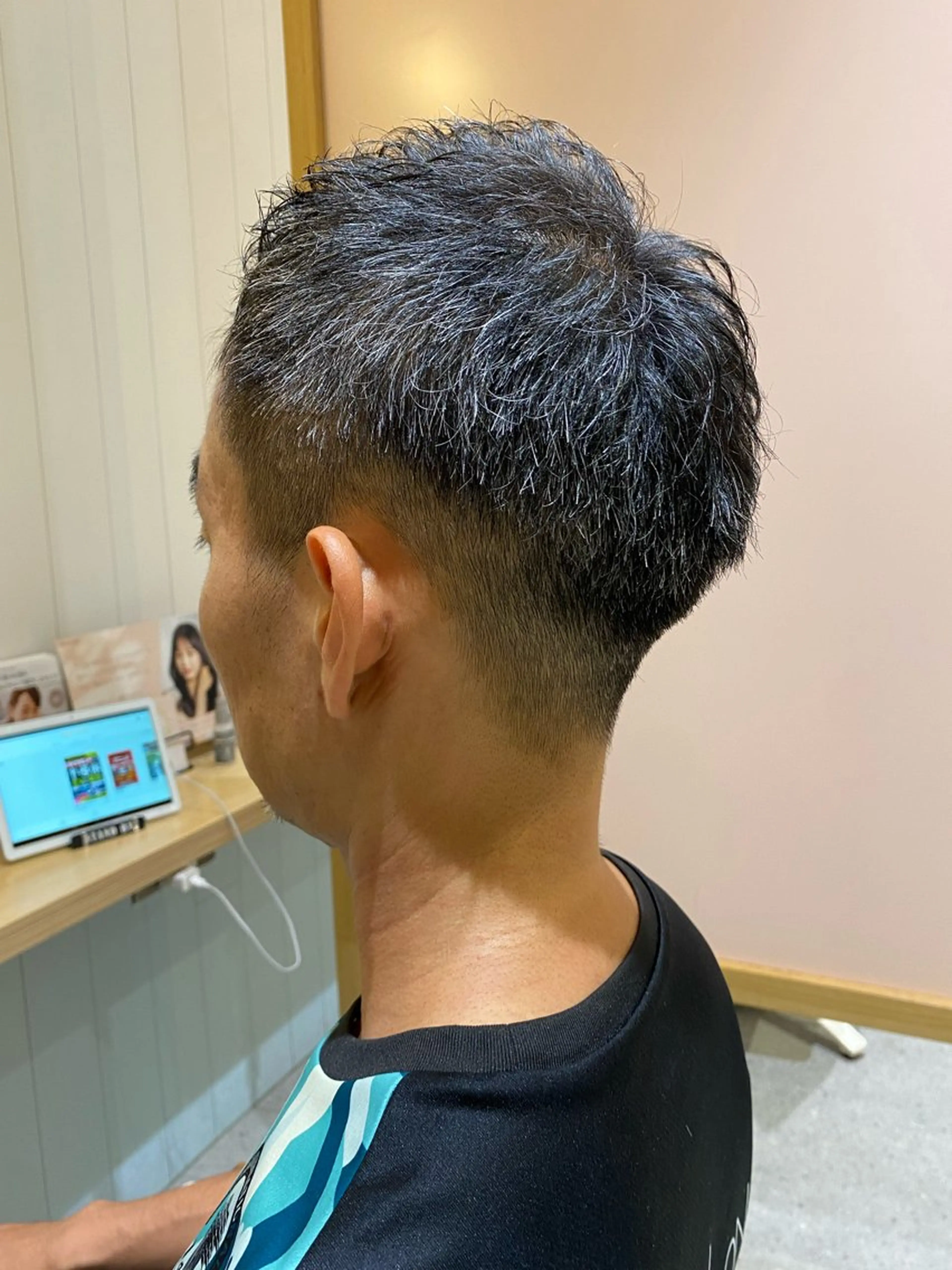 ショート メンズ メンズパーマ・ カット モリヤ🌺のヘアスタイル