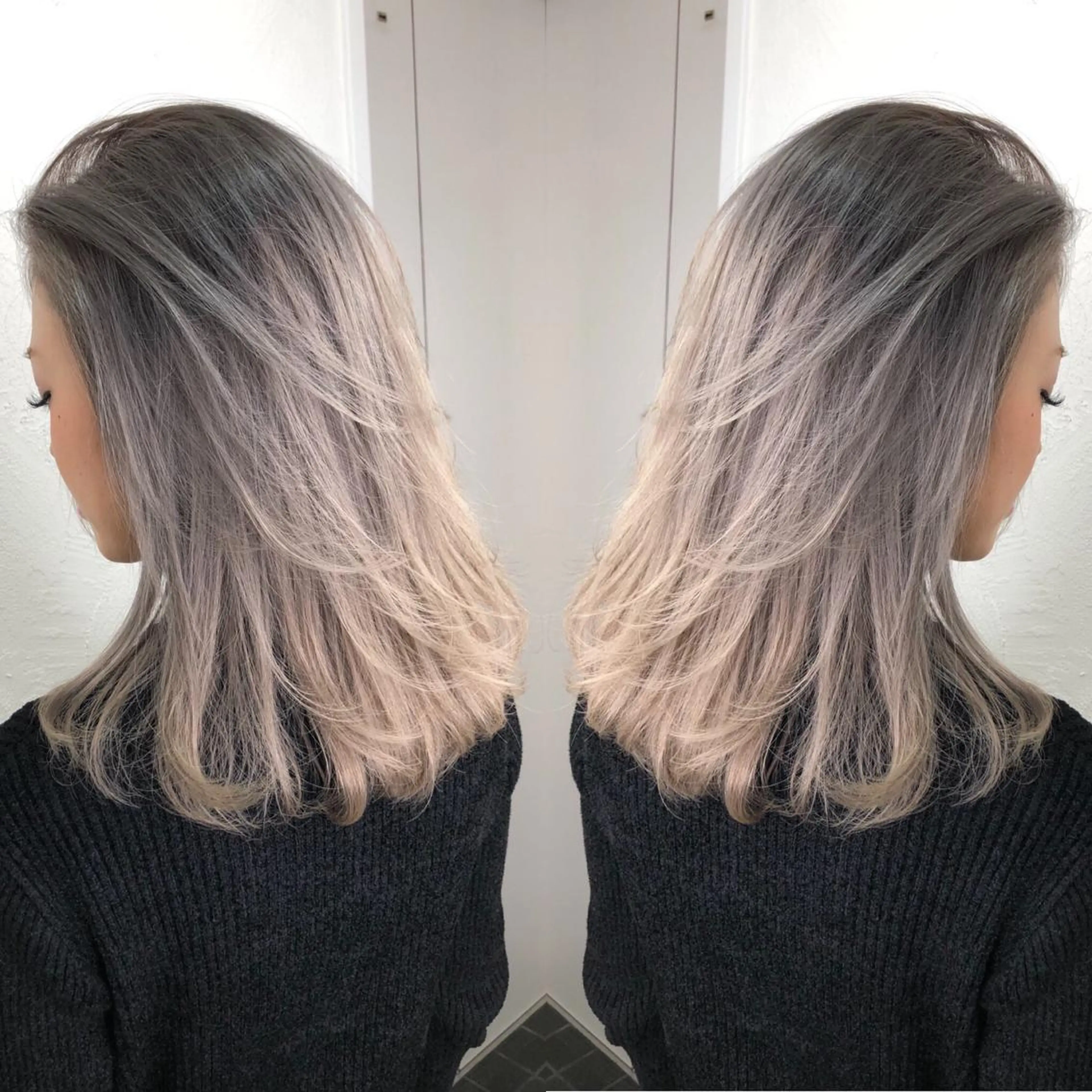 ショート カラー ヘアアレンジ 髪質改善専門店 エイジングケアのヘアスタイル