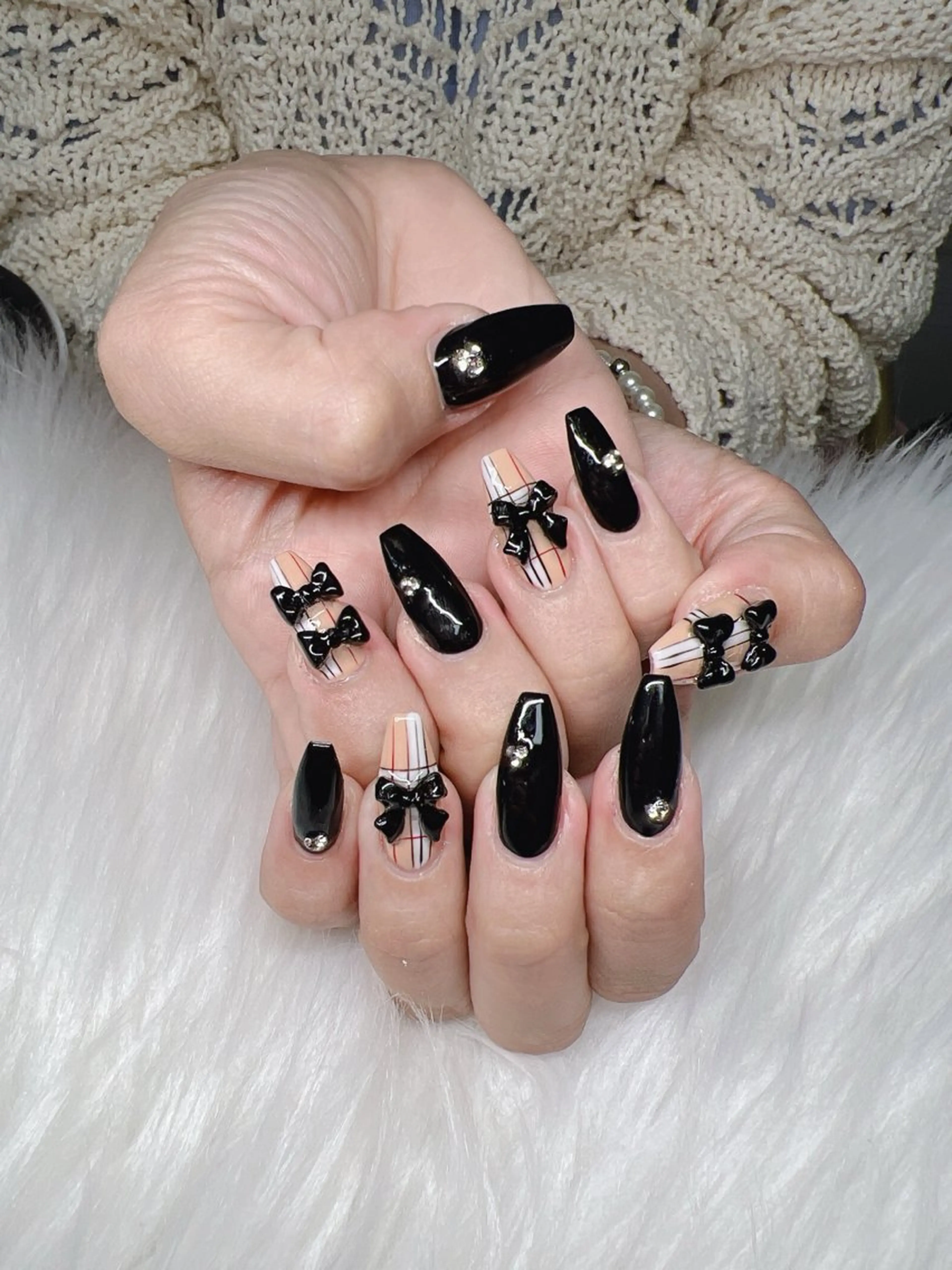 ネイル ハンドネイル Lee Nails チップ長さだし専門店のネイルデザイン