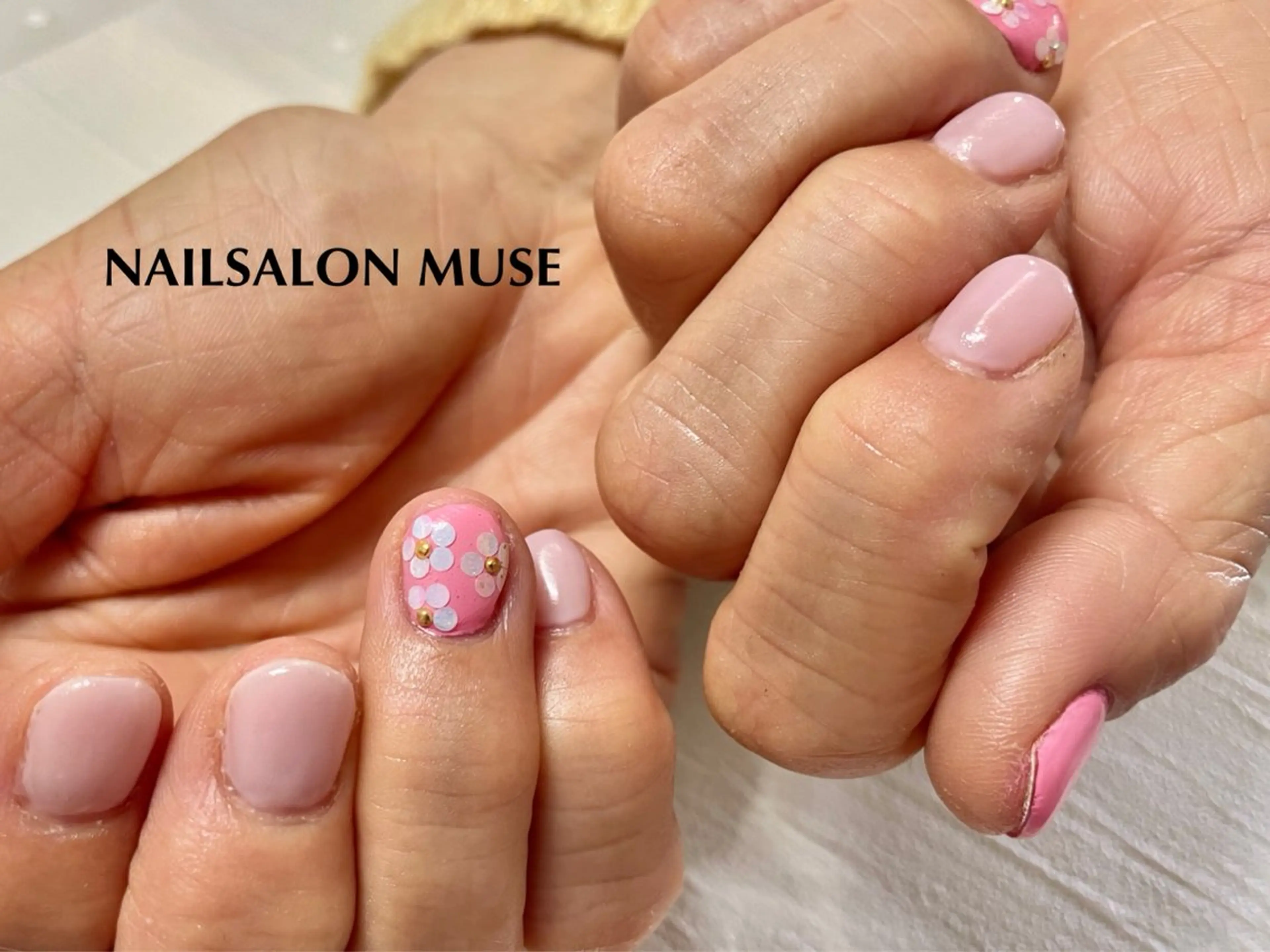 ネイル 春ネイル ハンドネイル Nail Salon MUSE    Aiのネイルデザイン