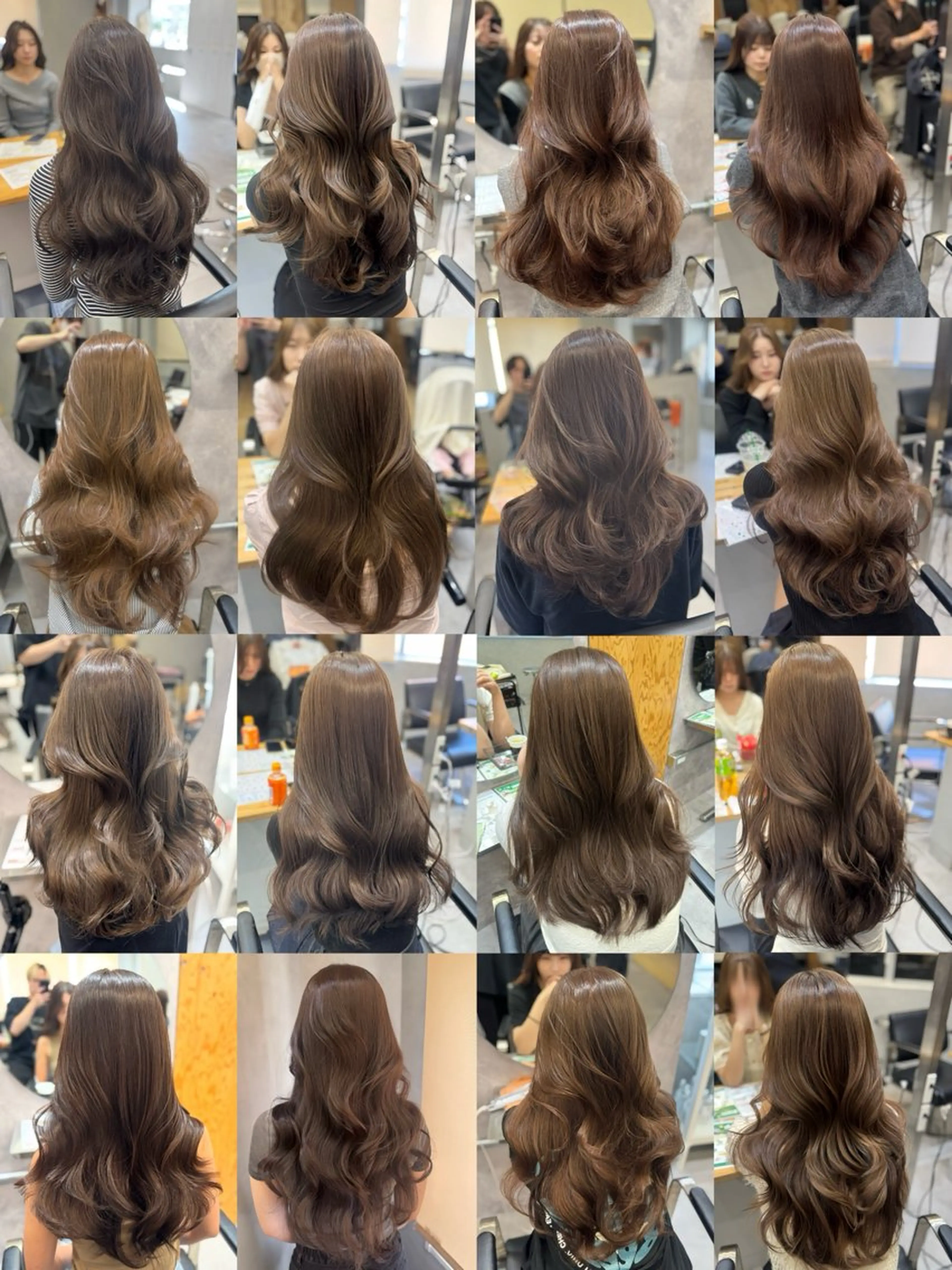 ロング カラー 宮本 優のヘアスタイル