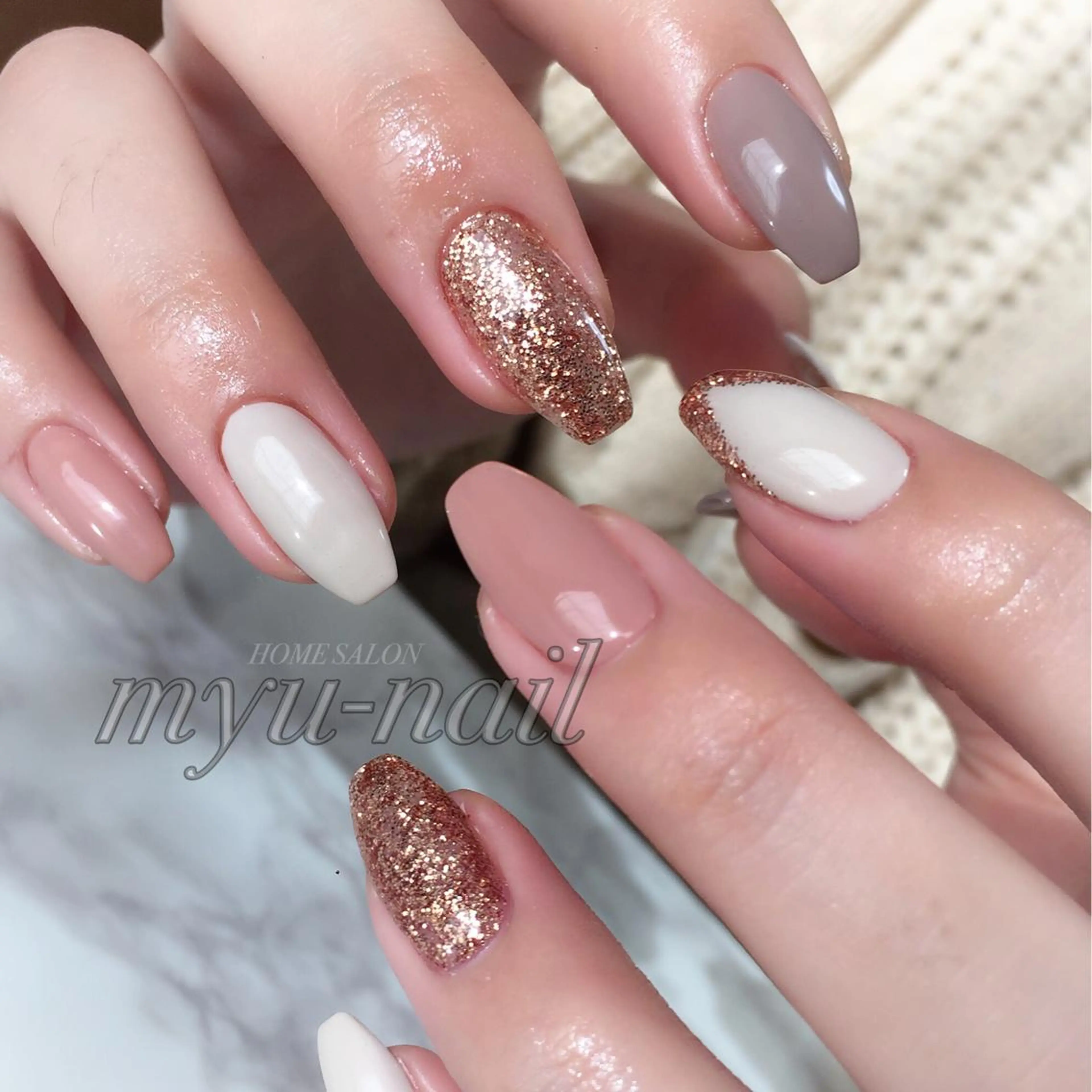 ネイル ホームサロン myu-nailのネイルデザイン