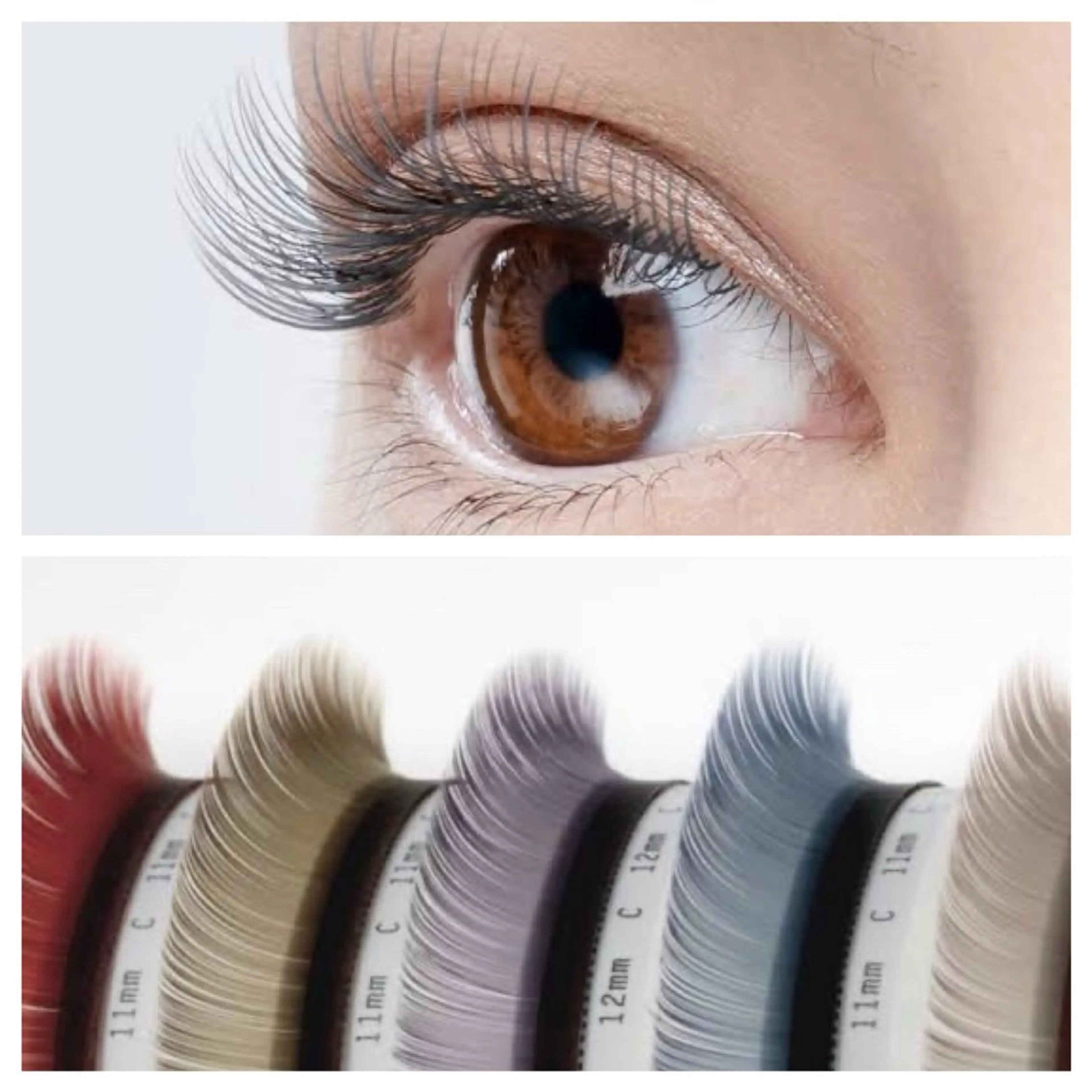 マツエク・マツパ フラットラッシュ EYE405 SAKURAのマツエク・マツパデザイン