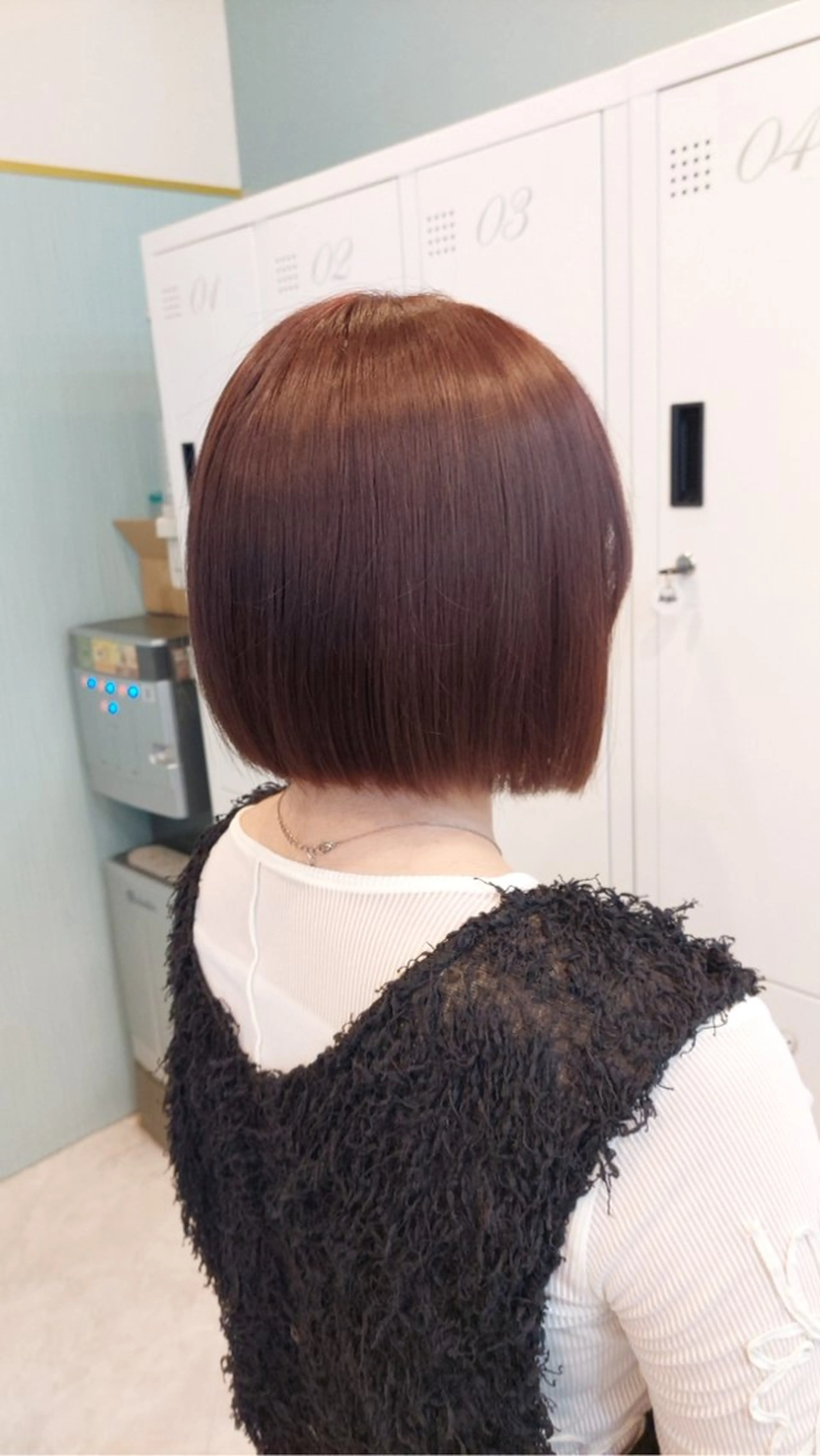 ショート カラー 暗髪艶カラー/ 髪質改善TR/maiのヘアスタイル