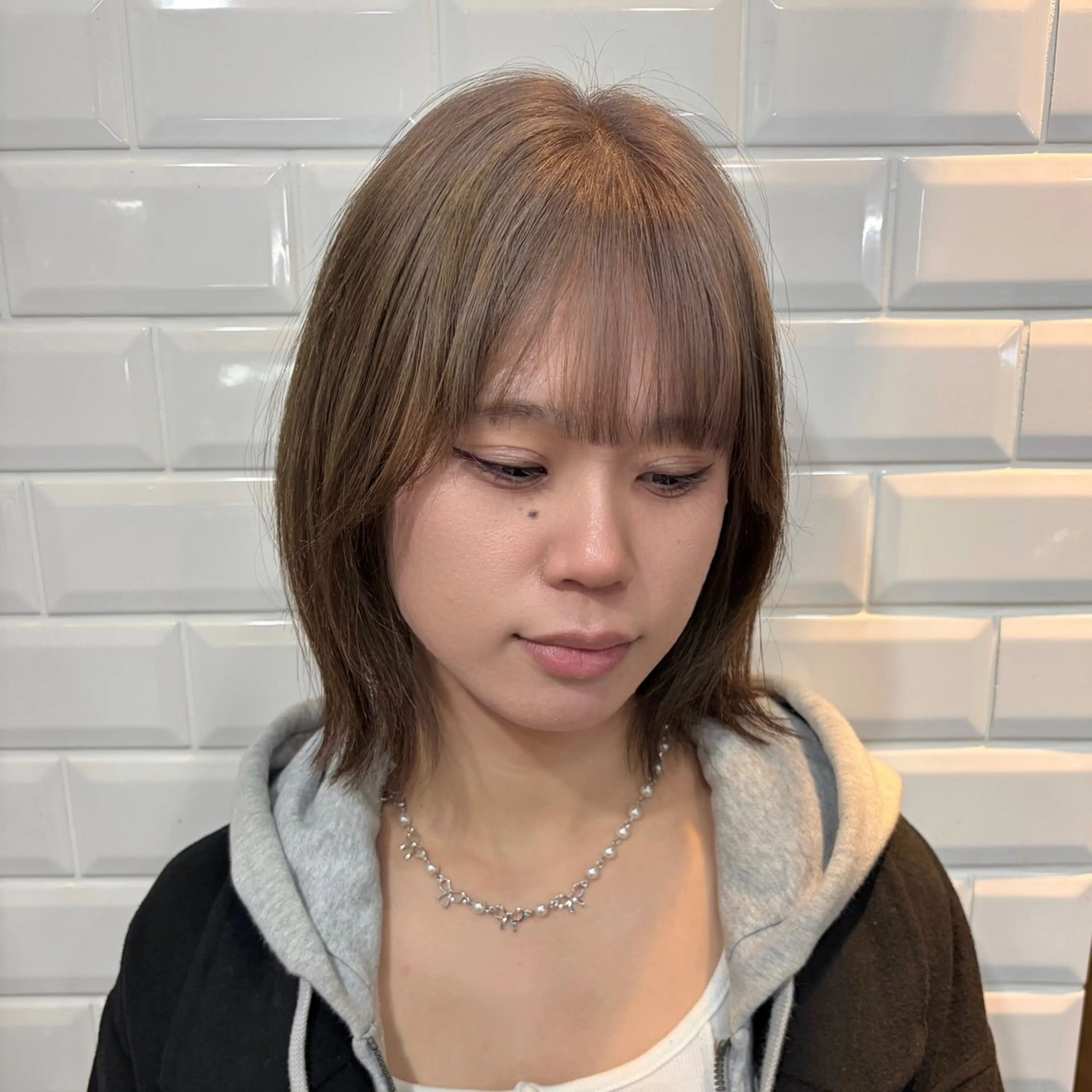 ショート カラー APPiiS所属・オノデラ ハヅキのヘアスタイル