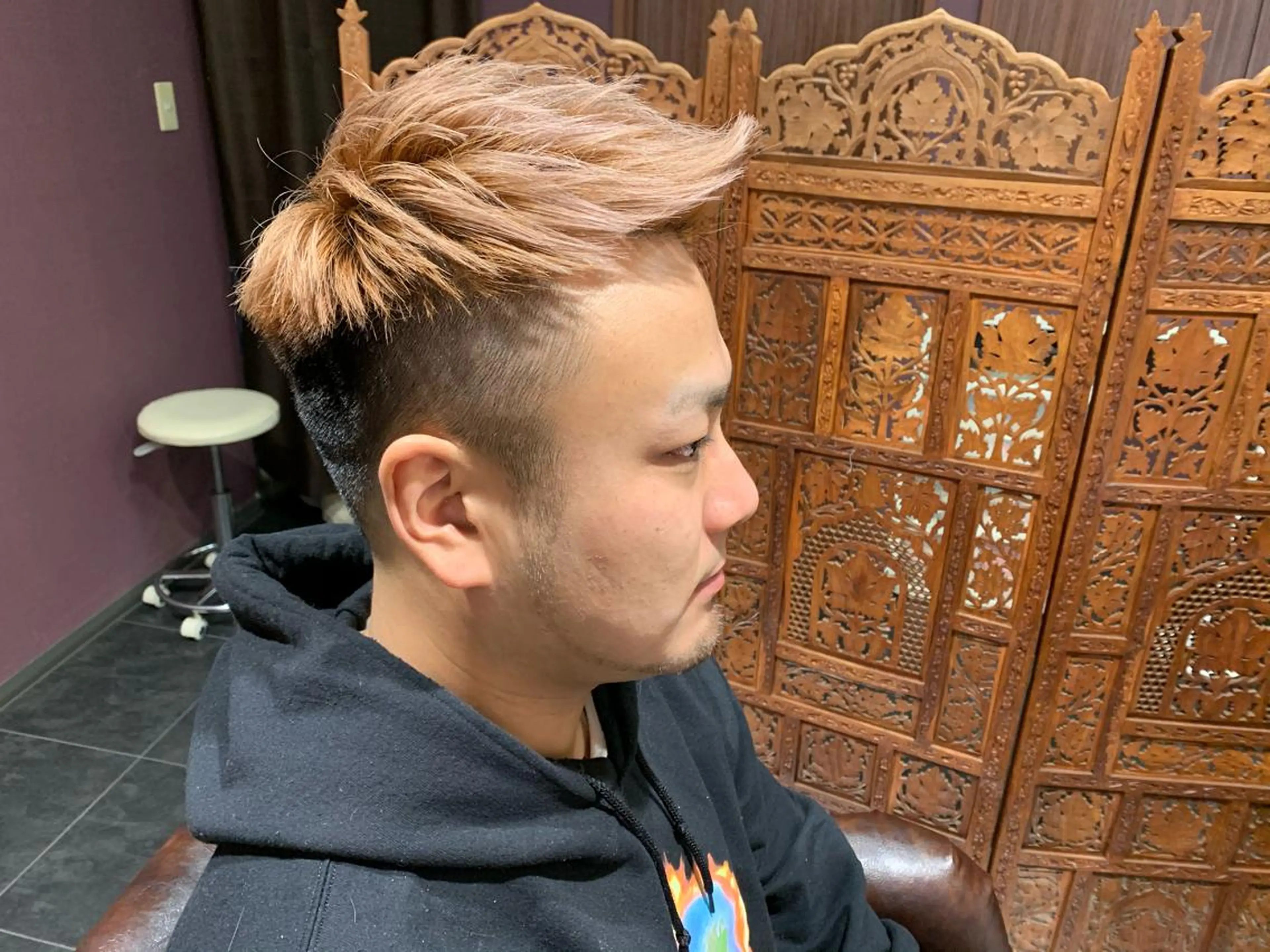 ショート カラー labyrinthノーブル所属・メンズ特化西村 雄太のヘアスタイル