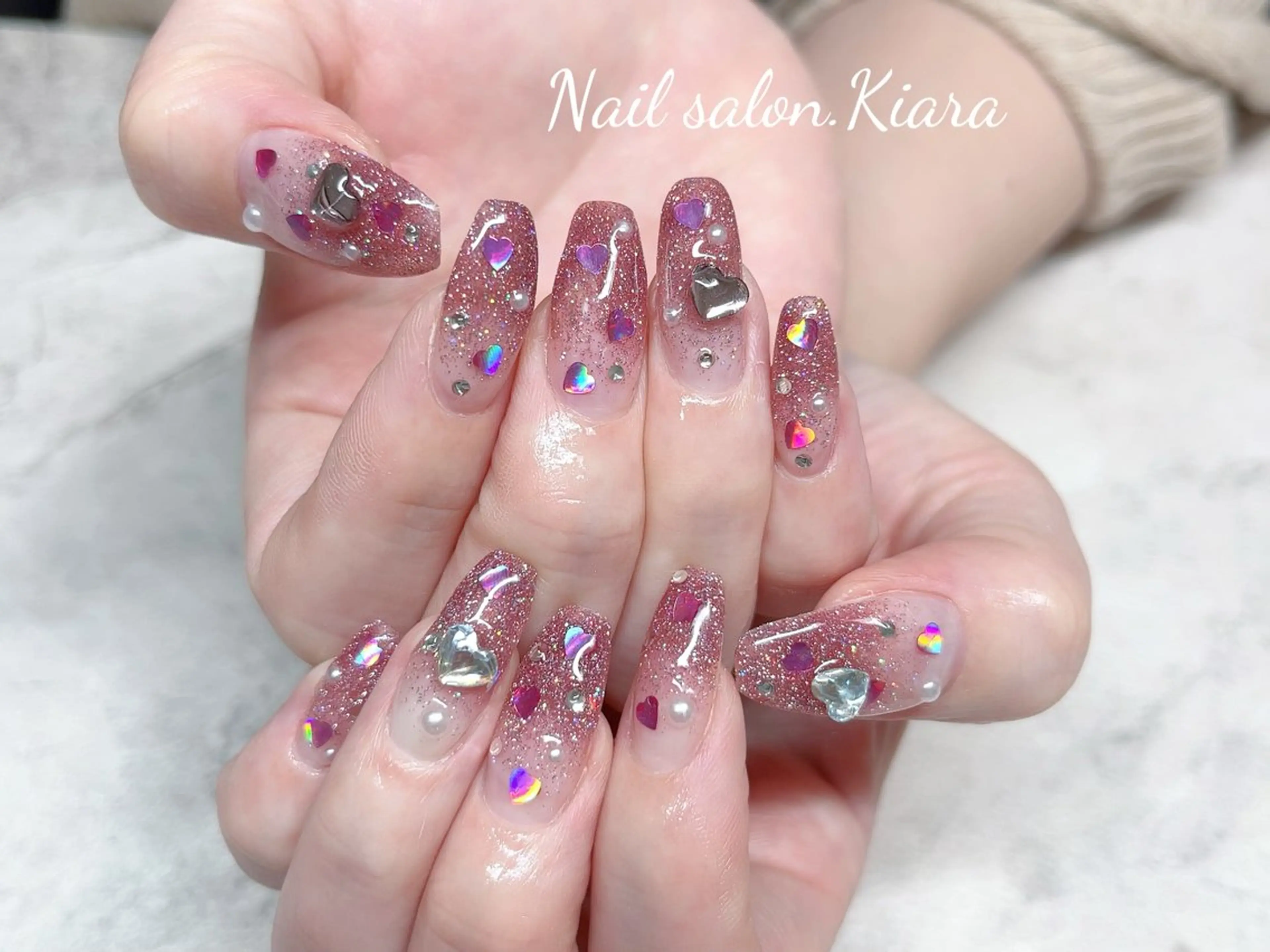 ネイル フラッシュネイル 🍭Kiara Nail🍭のネイルデザイン