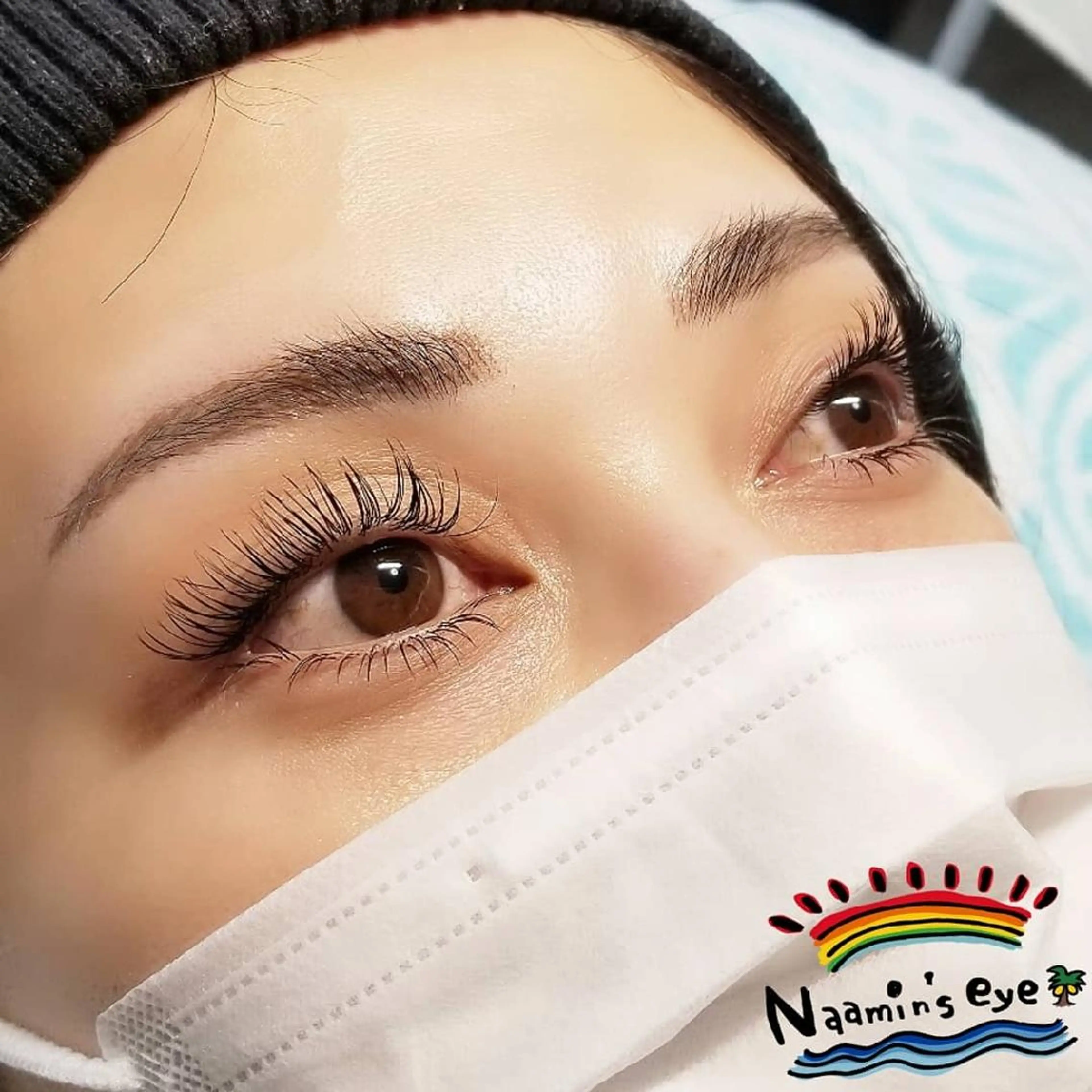 新規様上下付け放題 フラットラッシュ変更可 クラッシーセーブルラッシュの写真