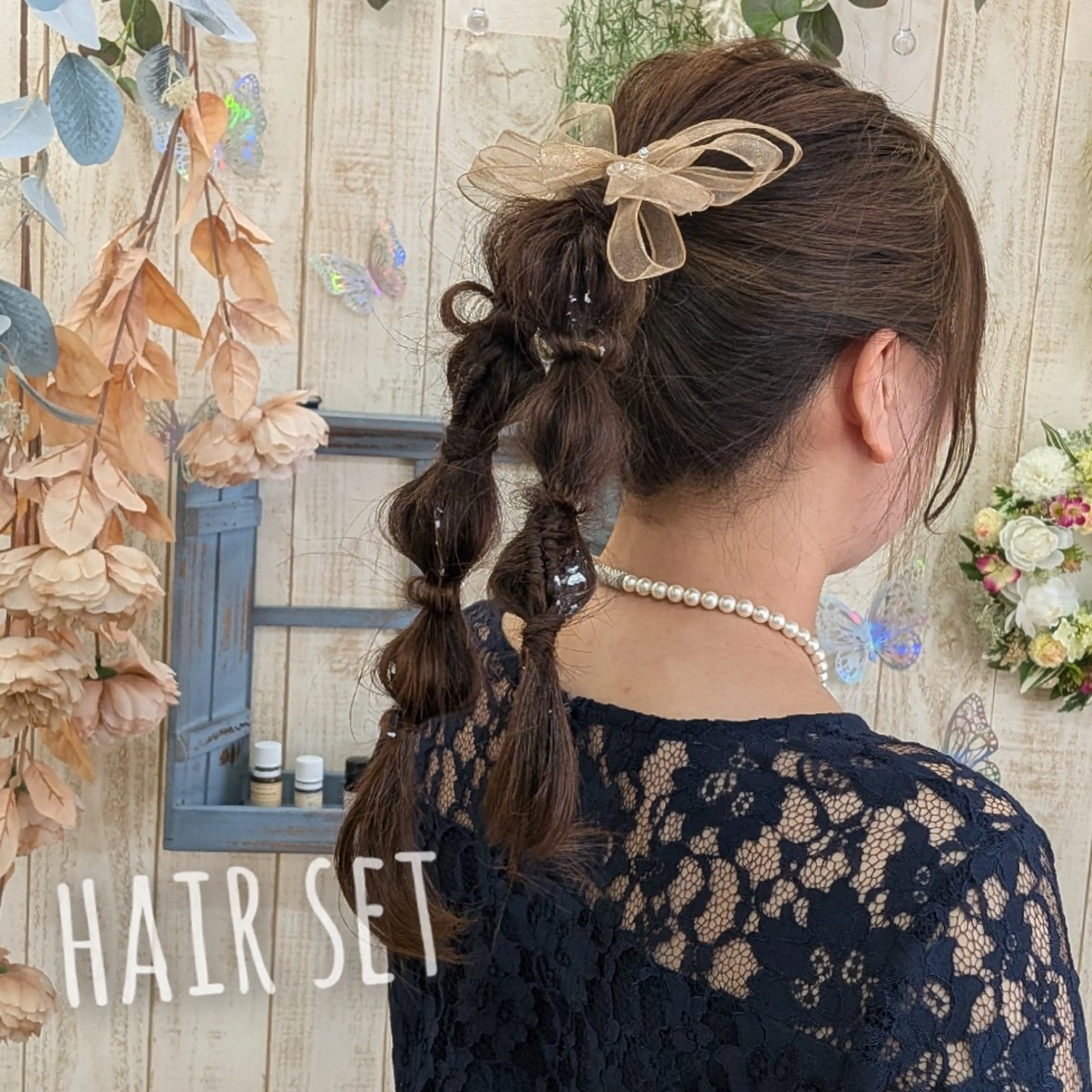 (⚠️注意事項有)　🌈 期間限定❣️編み込み・編みおろし・アレンジ⭐️の写真