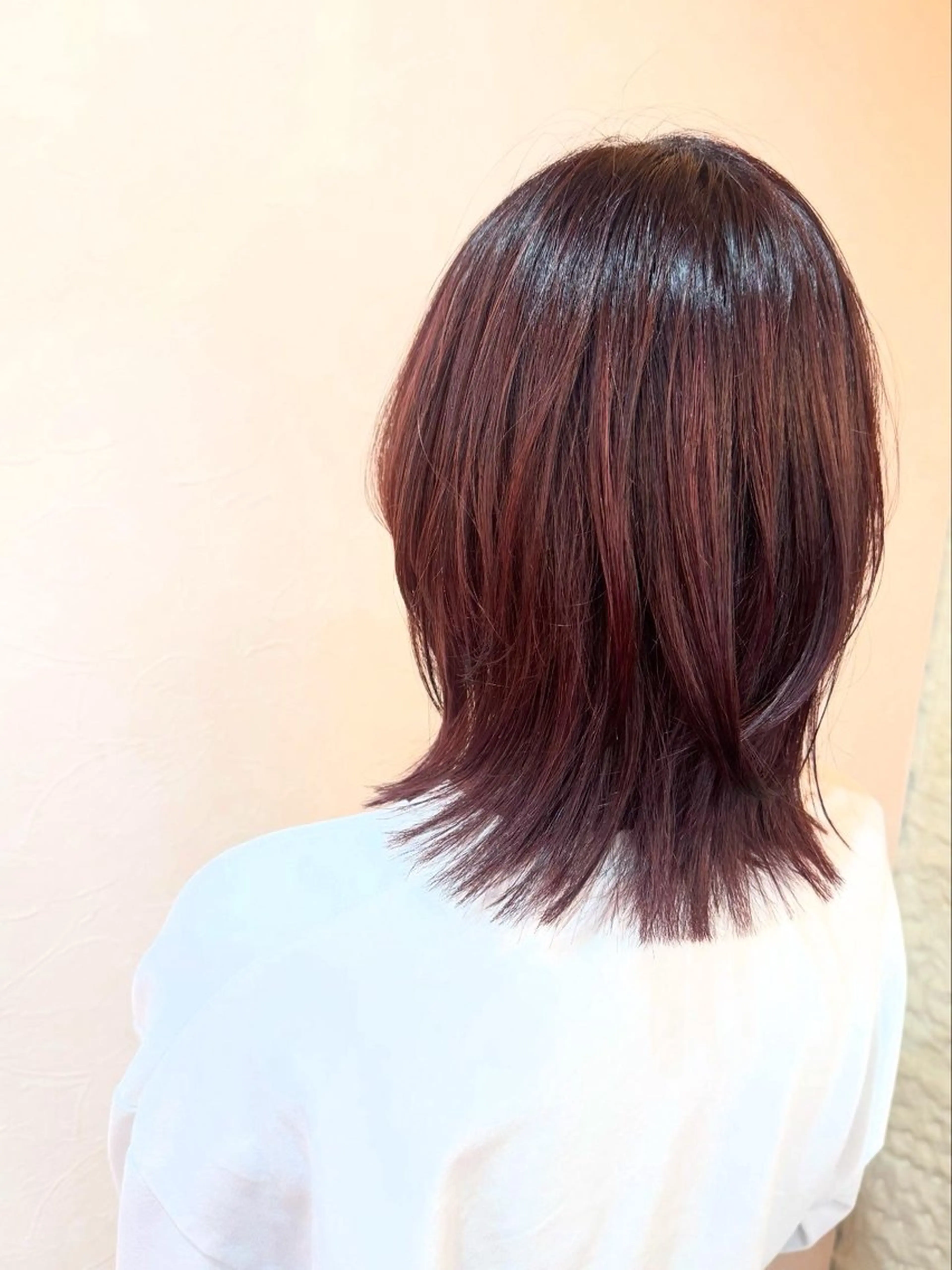 セミロング カラー ブリーチ PROPOSTA桑名 tsujiのヘアスタイル