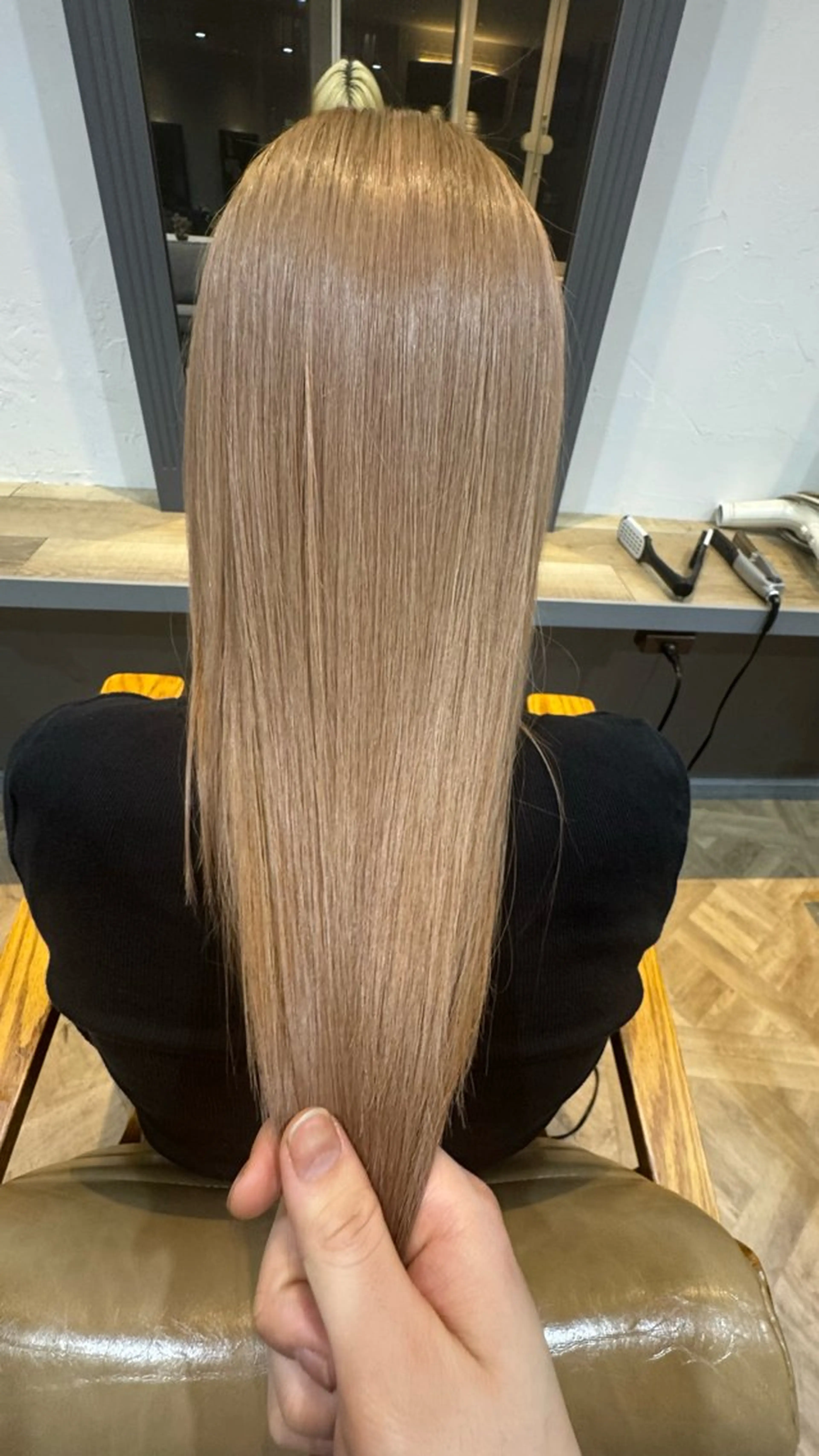 ロング カラー heel SENGAWAのヘアスタイル