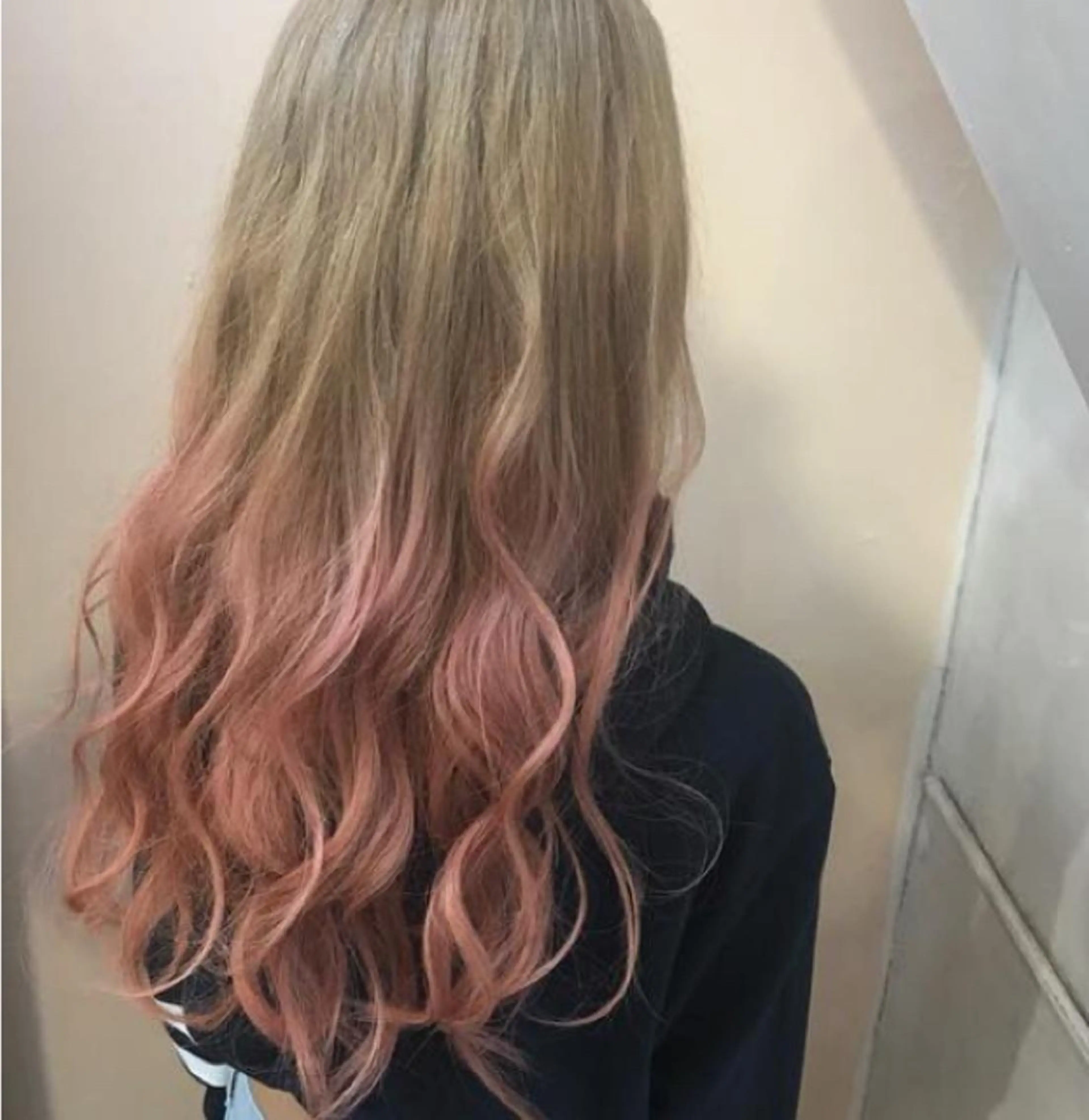 ロング カラー ピンクカラー HairMake 3 🐬NANAMIのヘアスタイル