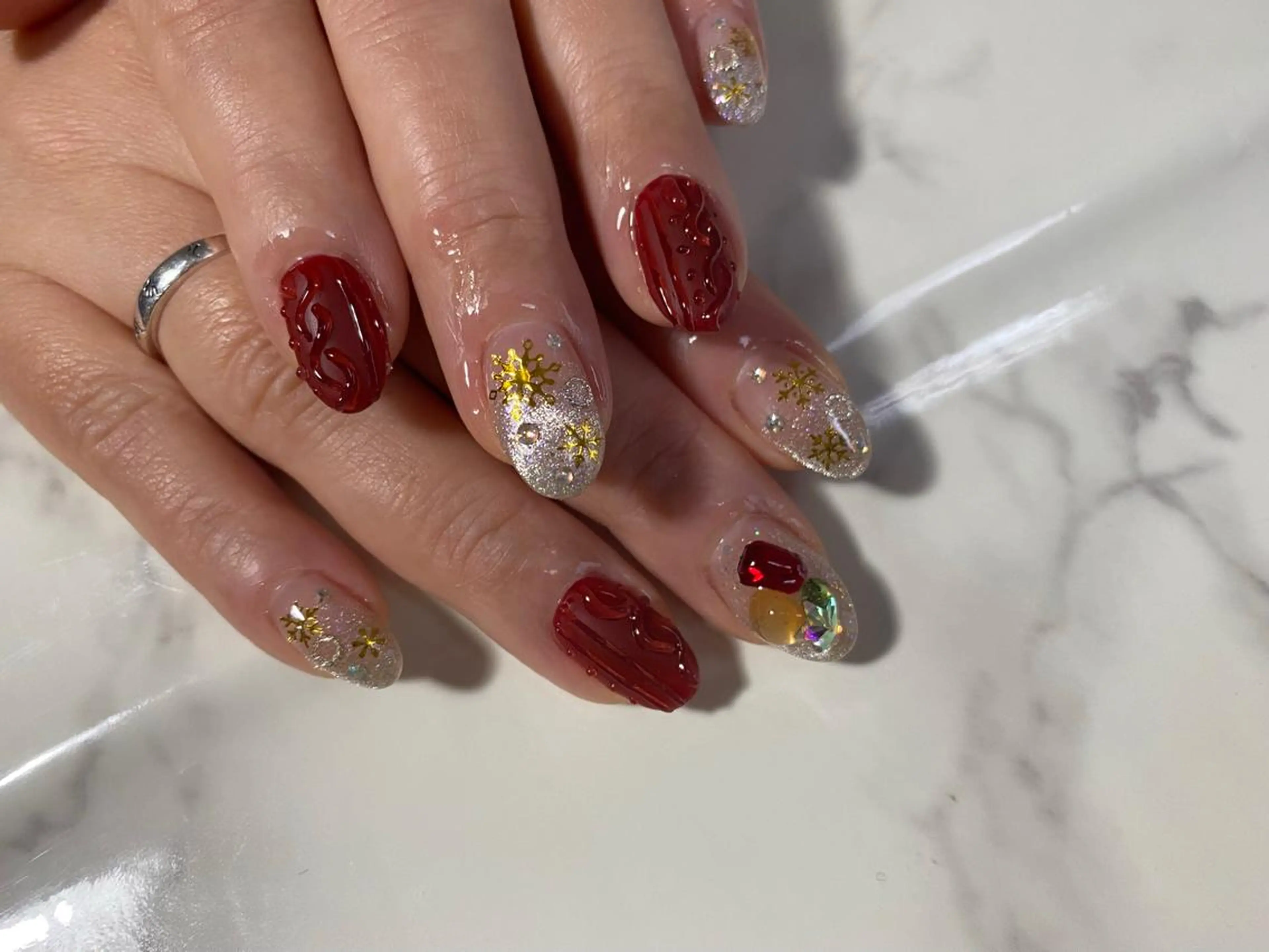 ネイル アートネイル クリアネイル マットネイル ネイルサロン CHOUCHOUのネイルデザイン