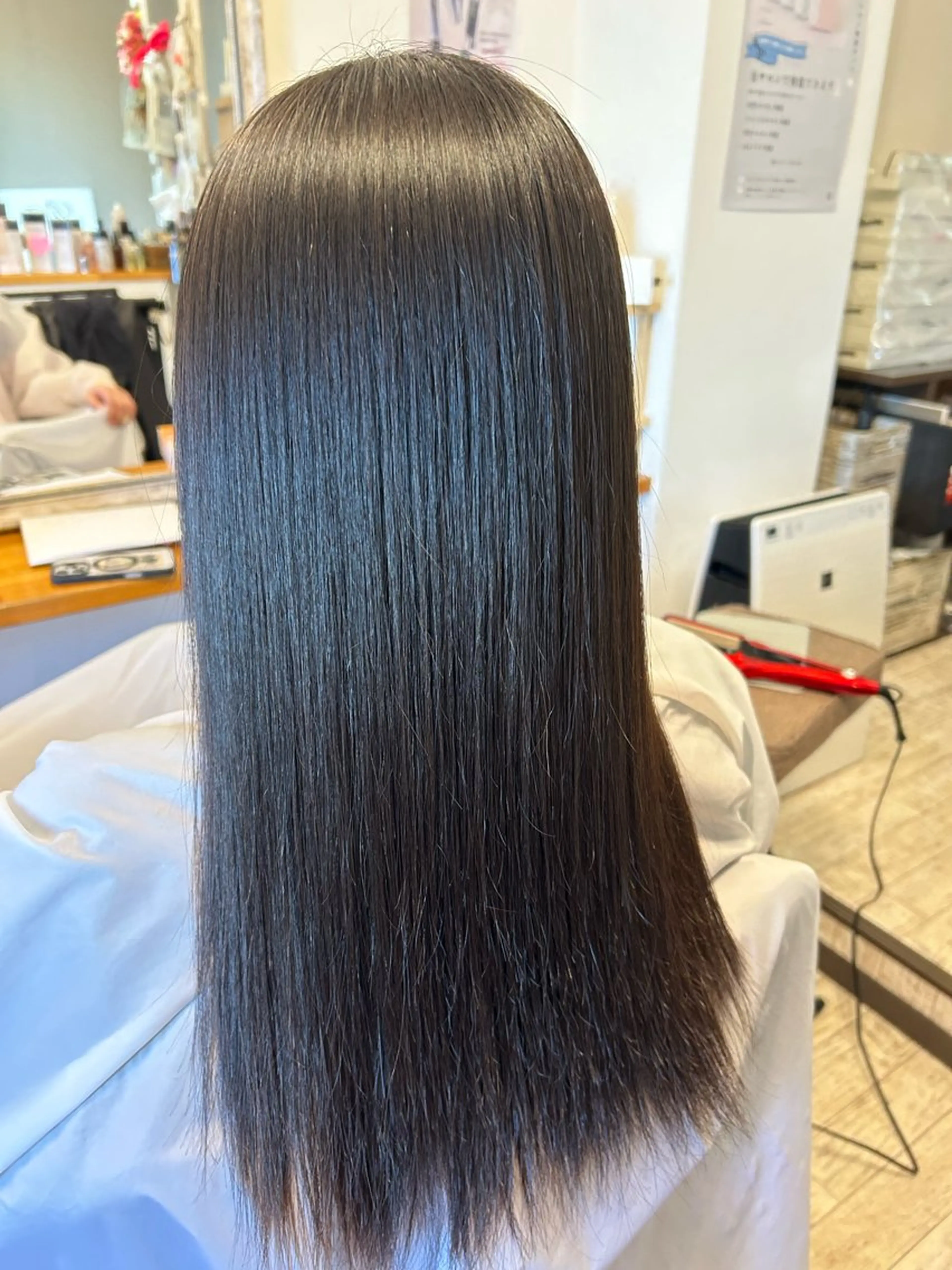 縮毛矯正 uki  uki .yukkey.のヘアスタイル