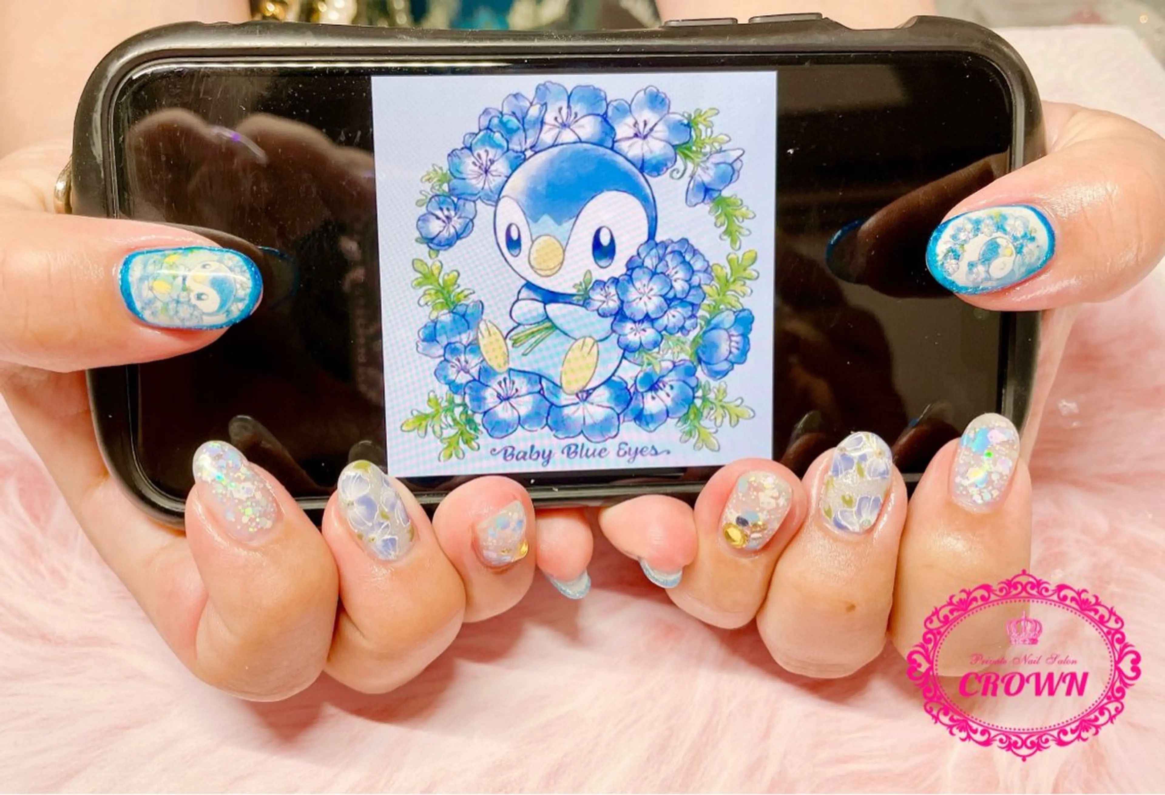 ネイル CROWN プライベートサロンのネイルデザイン
