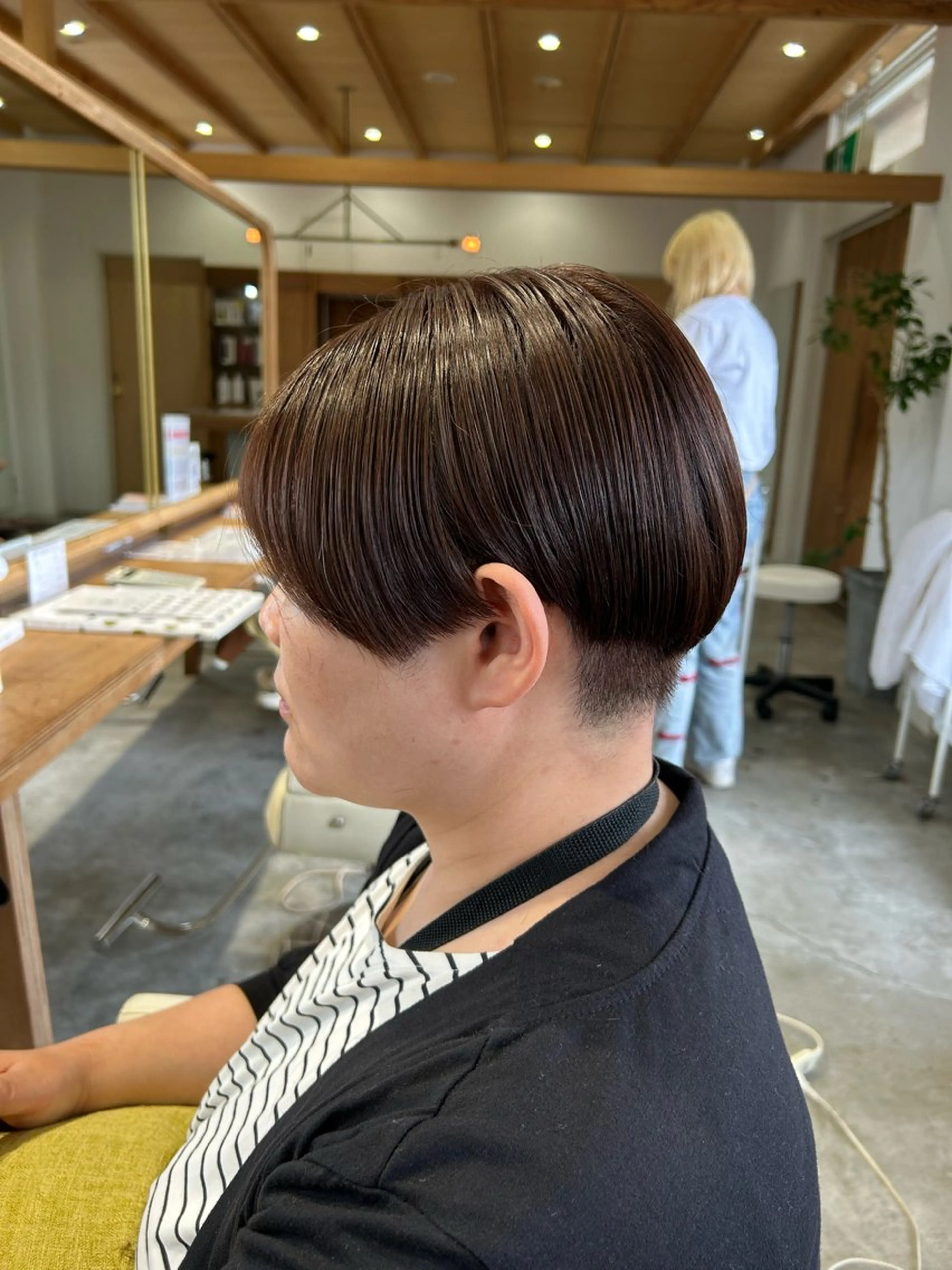 ショート カラー ショートヘア カット ヘアカラー 佐藤 悠生 メンズパーマ.カットのヘアスタイル