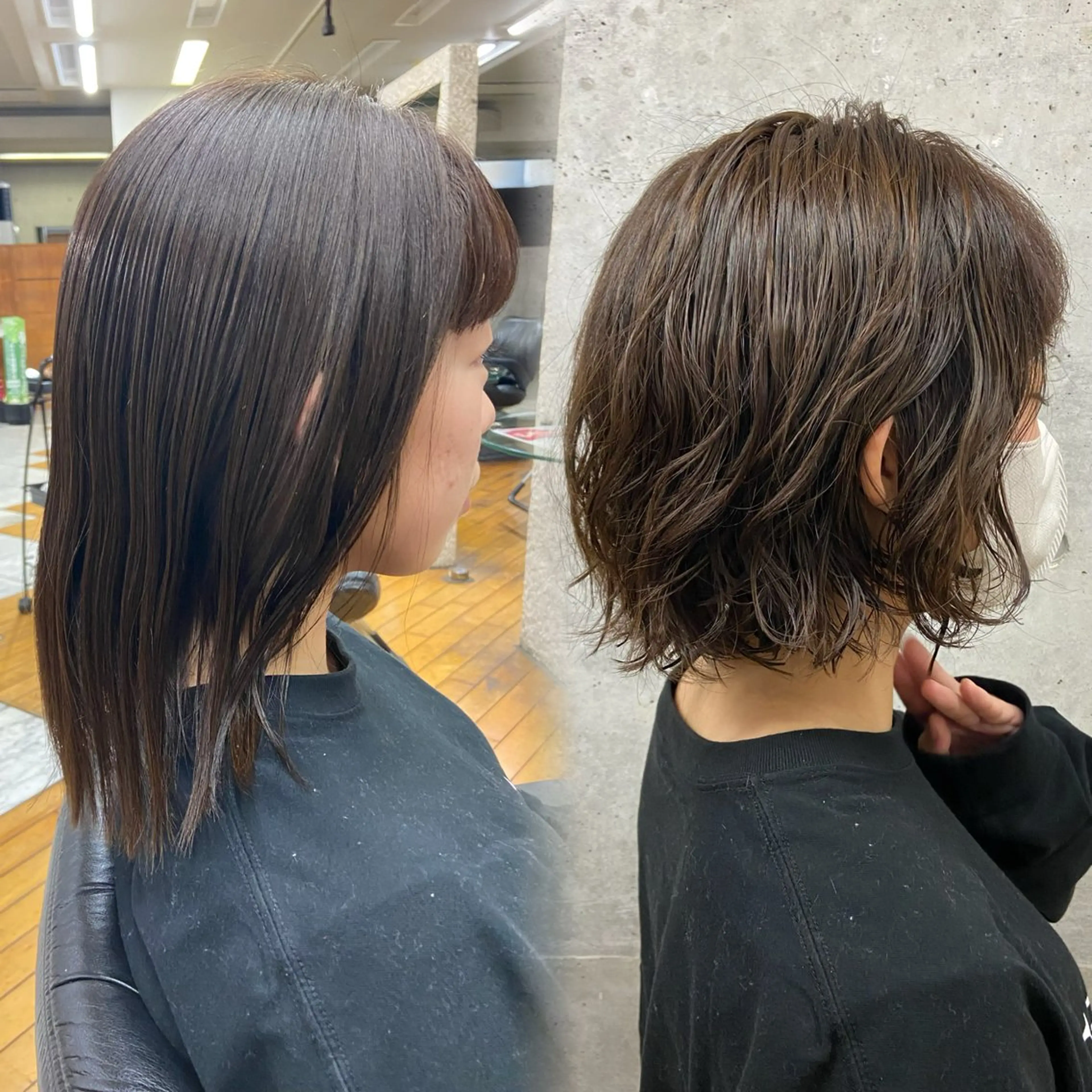 ミディアム パーマ ASAKURA所属・ASAKURA 美容室のヘアスタイル