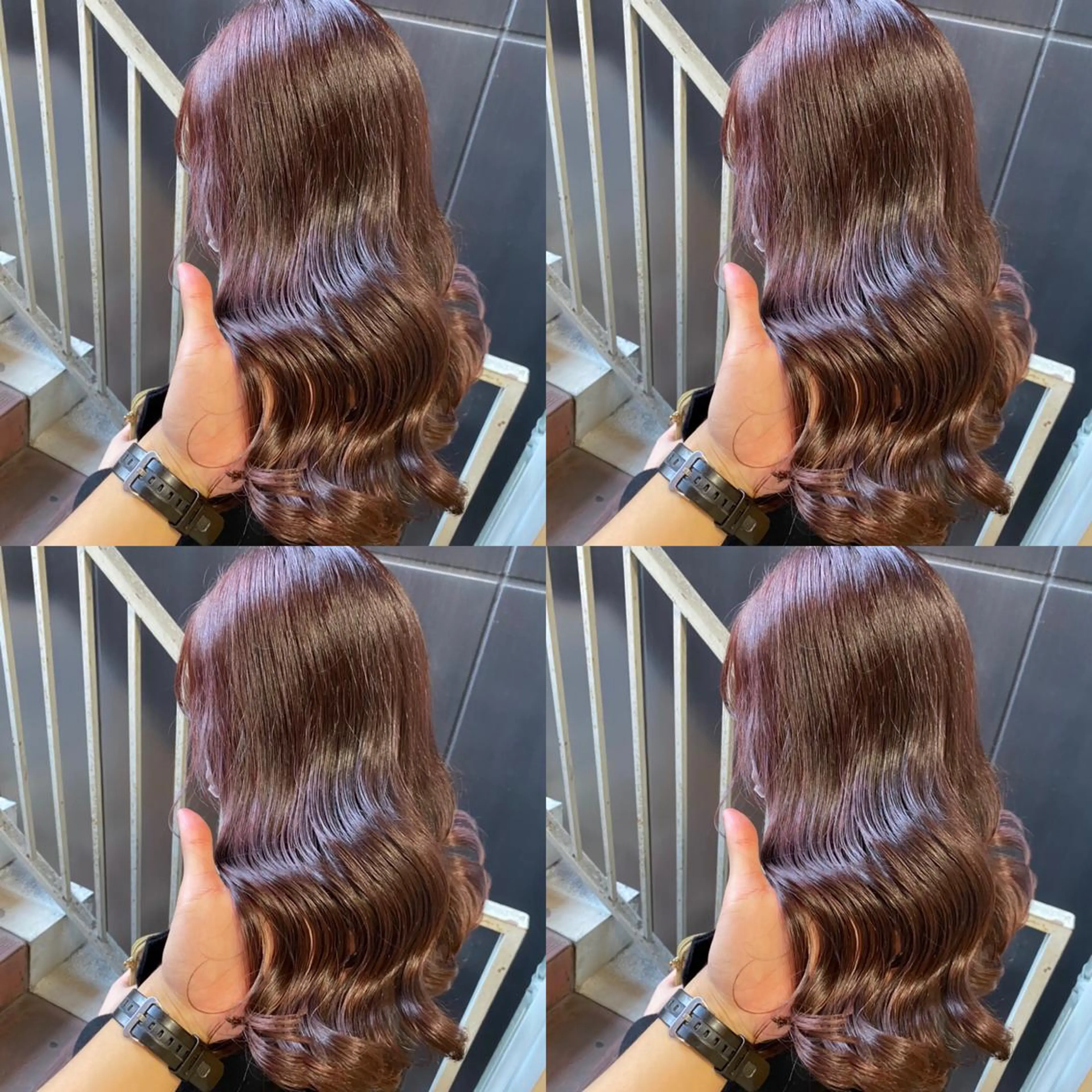 セミロング カラー ご予約 宜しくお願いします！のヘアスタイル