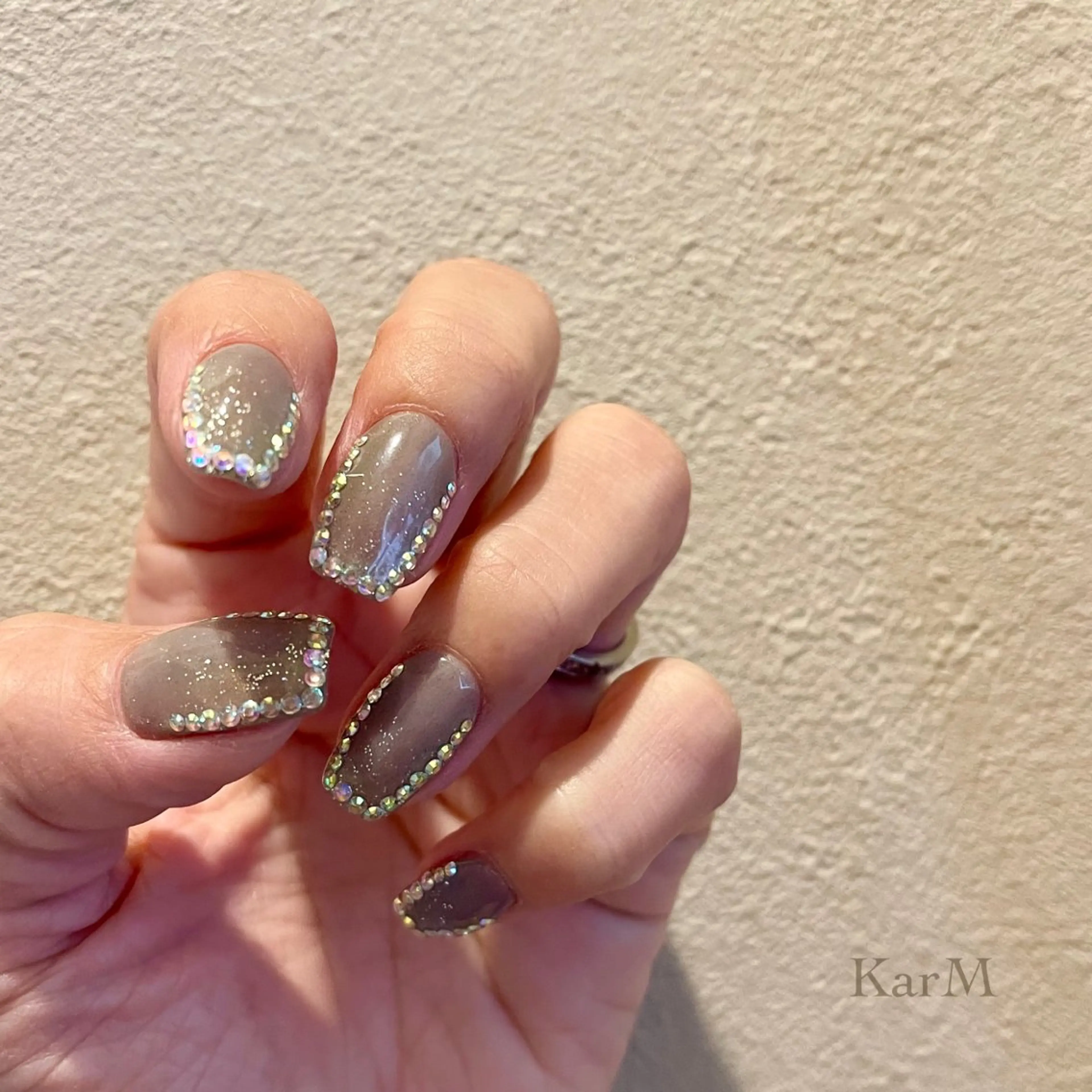 ネイル アートネイル オーロラネイル チークネイル フットネイル フレンチネイル ハンドネイル ogino karinのネイルデザイン