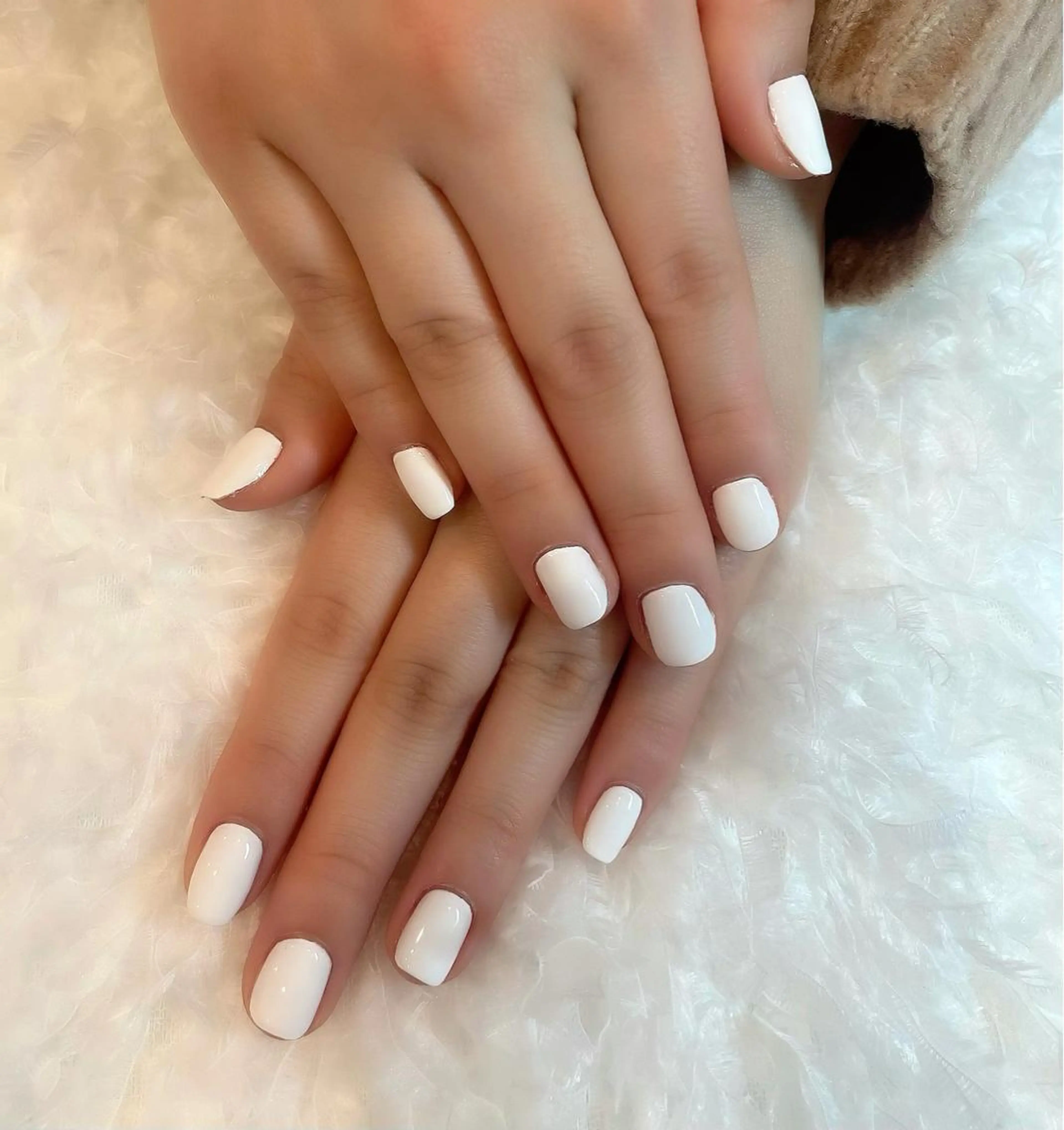 ネイル ワンカラーネイル ささき れいなのネイルデザイン