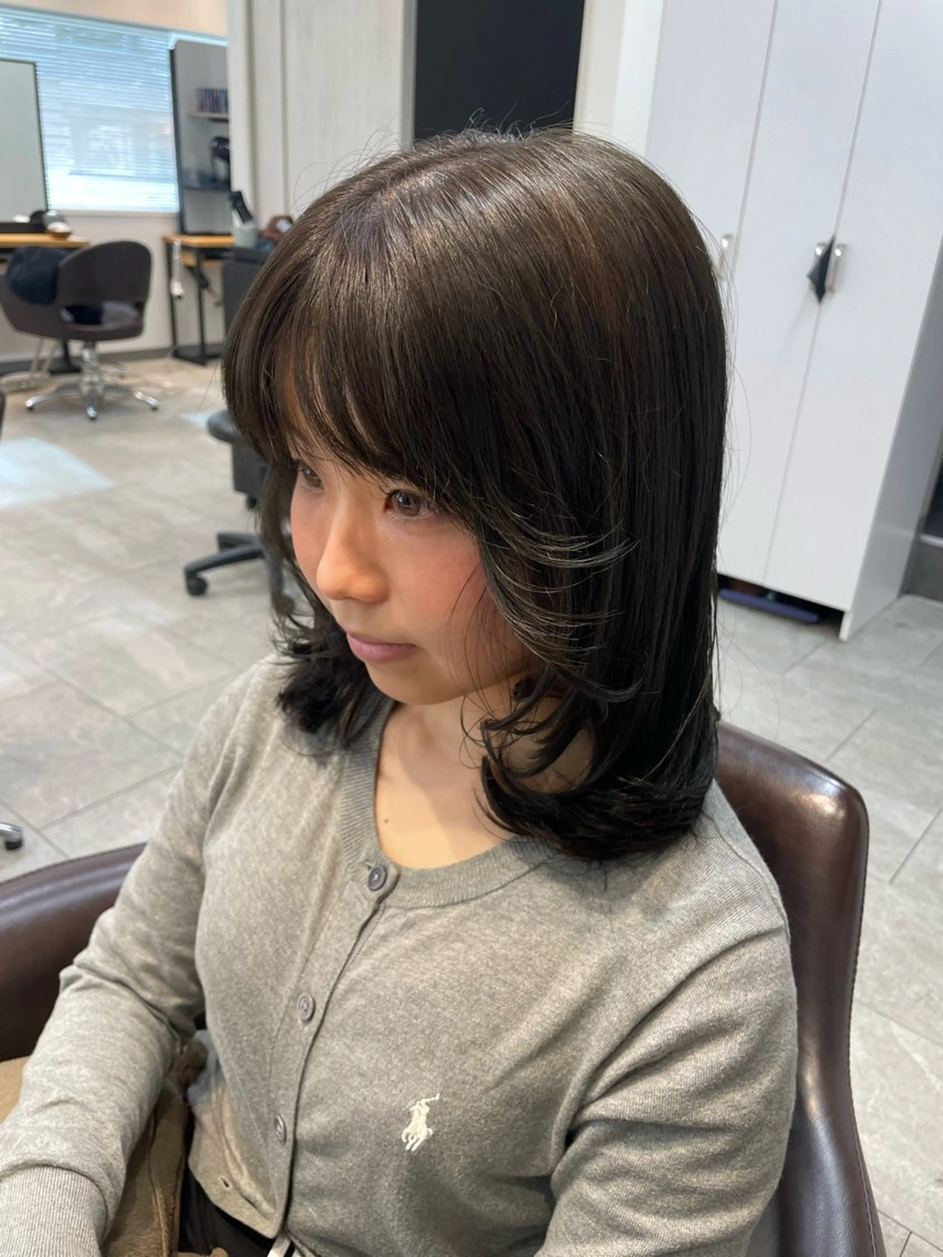 ミディアム ミディアム/ボブ 六本木/佐藤ゆり🎀のヘアスタイル