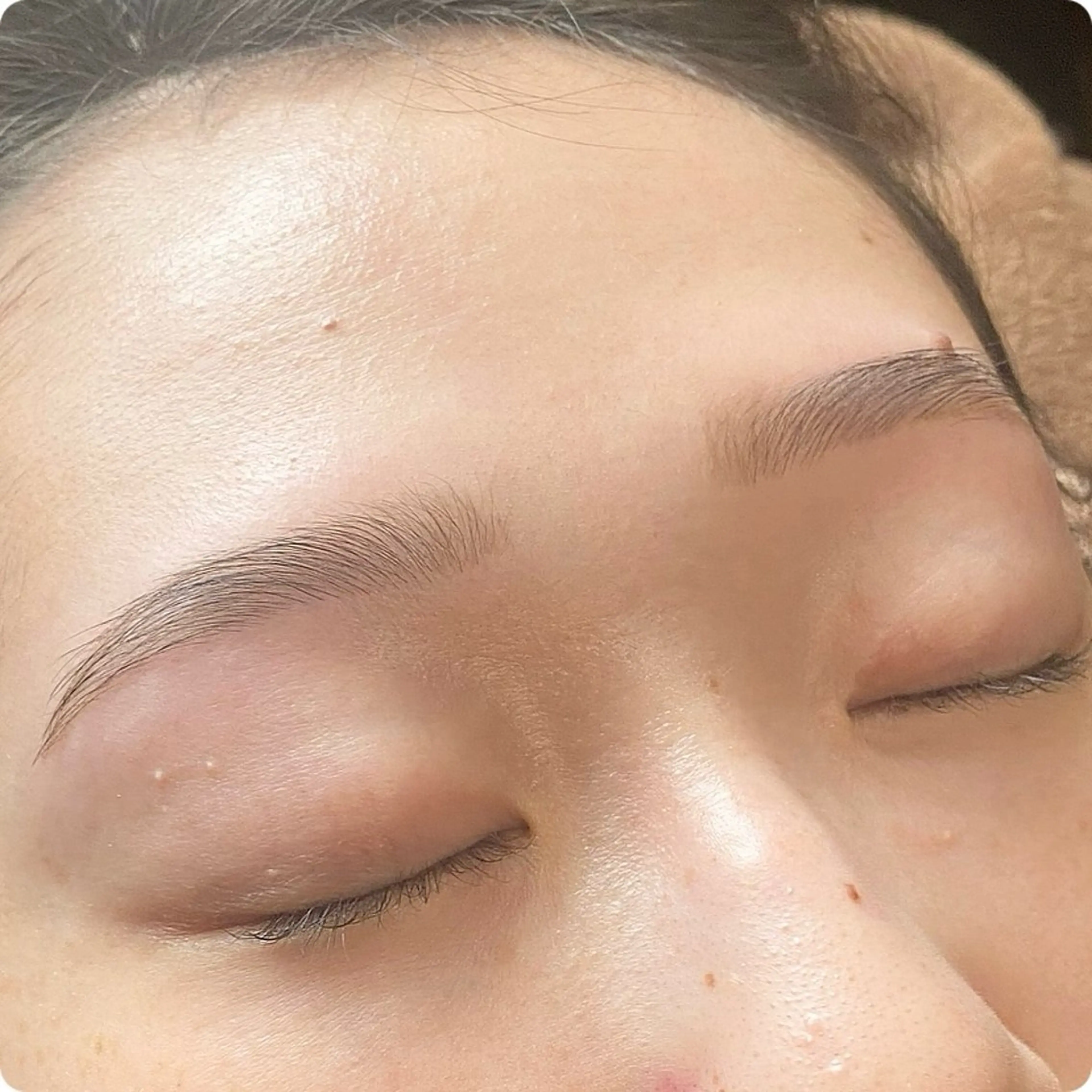 アイブロウ ワックス脱毛 Minako Shibataのマツエク・マツパデザイン