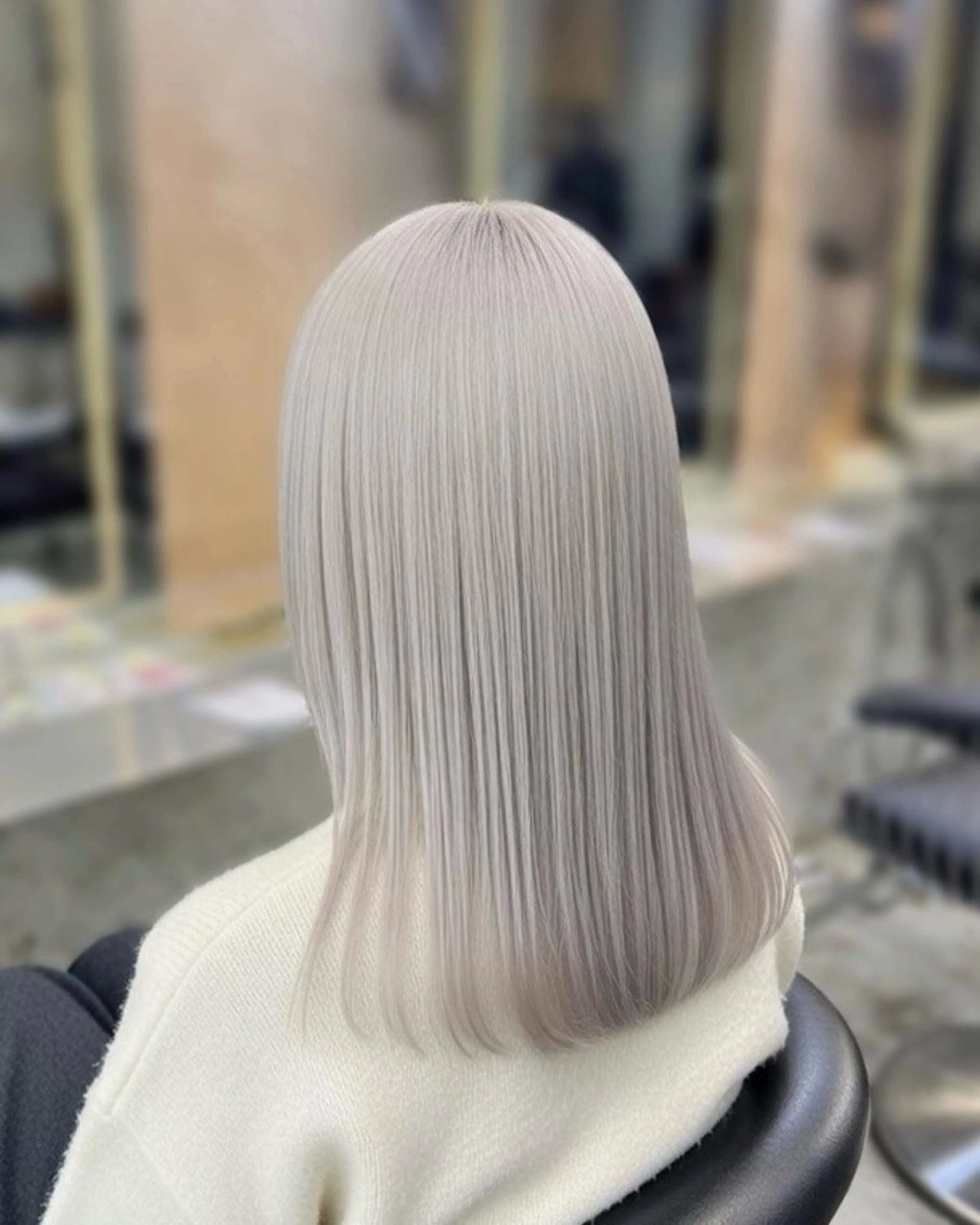 ケアブリーチクーポン❗️カット+ダブルカラー ブリーチリタッチ可能です!ミルクティー/ボブ/渋谷/原宿の写真