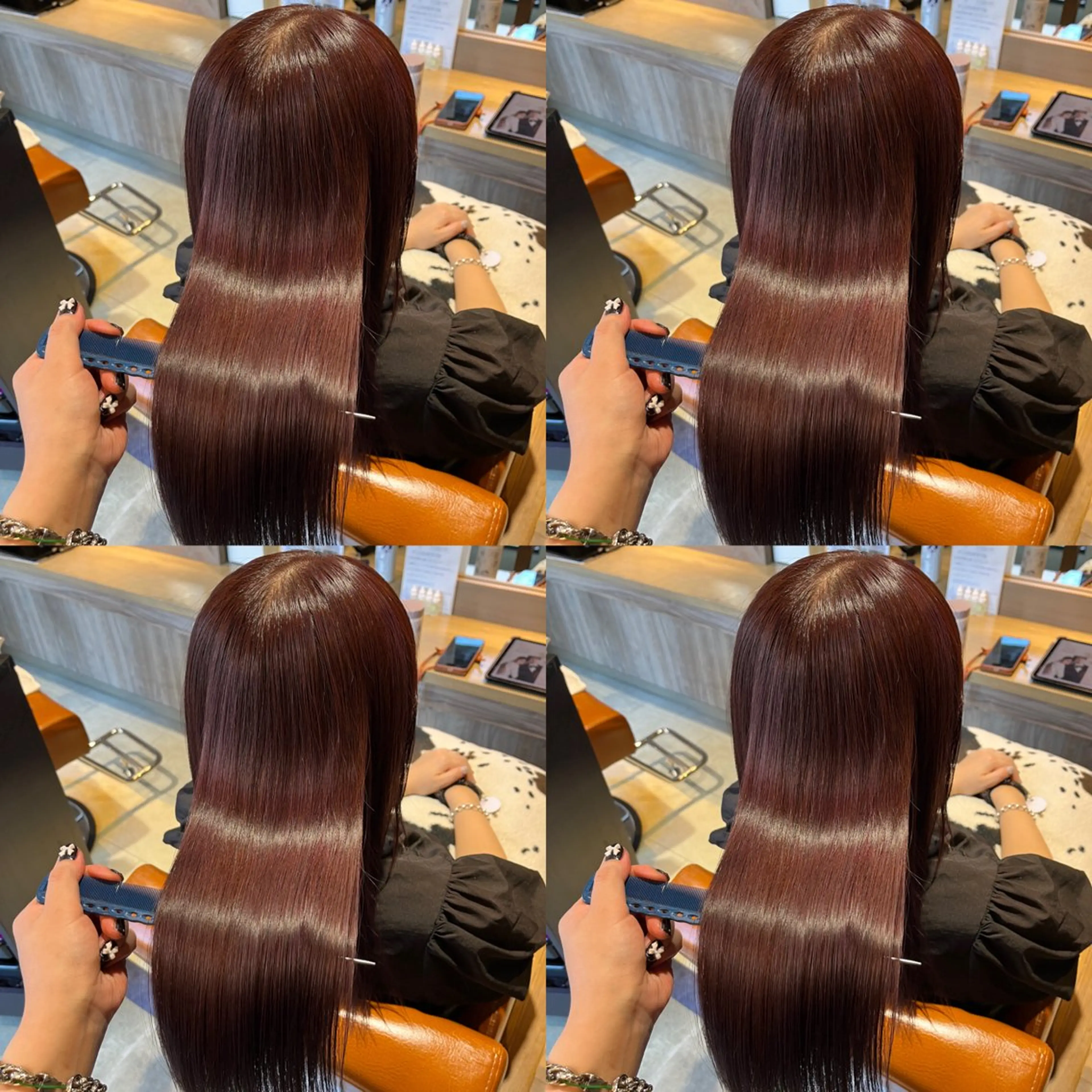 セミロング カラー 🎀felice AIRI🎀のヘアスタイル