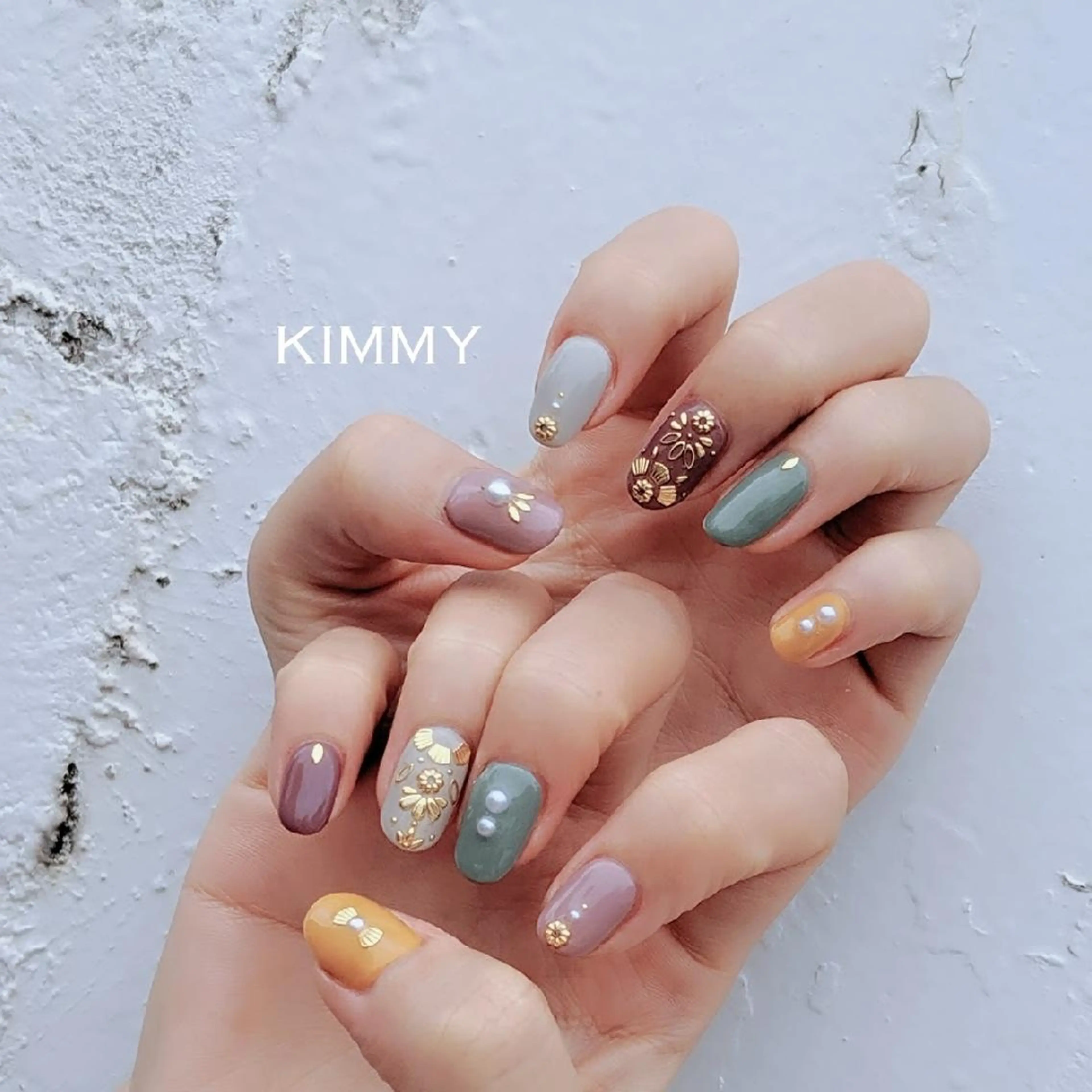 ネイル ハンドネイル kimmy nailsのネイルデザイン