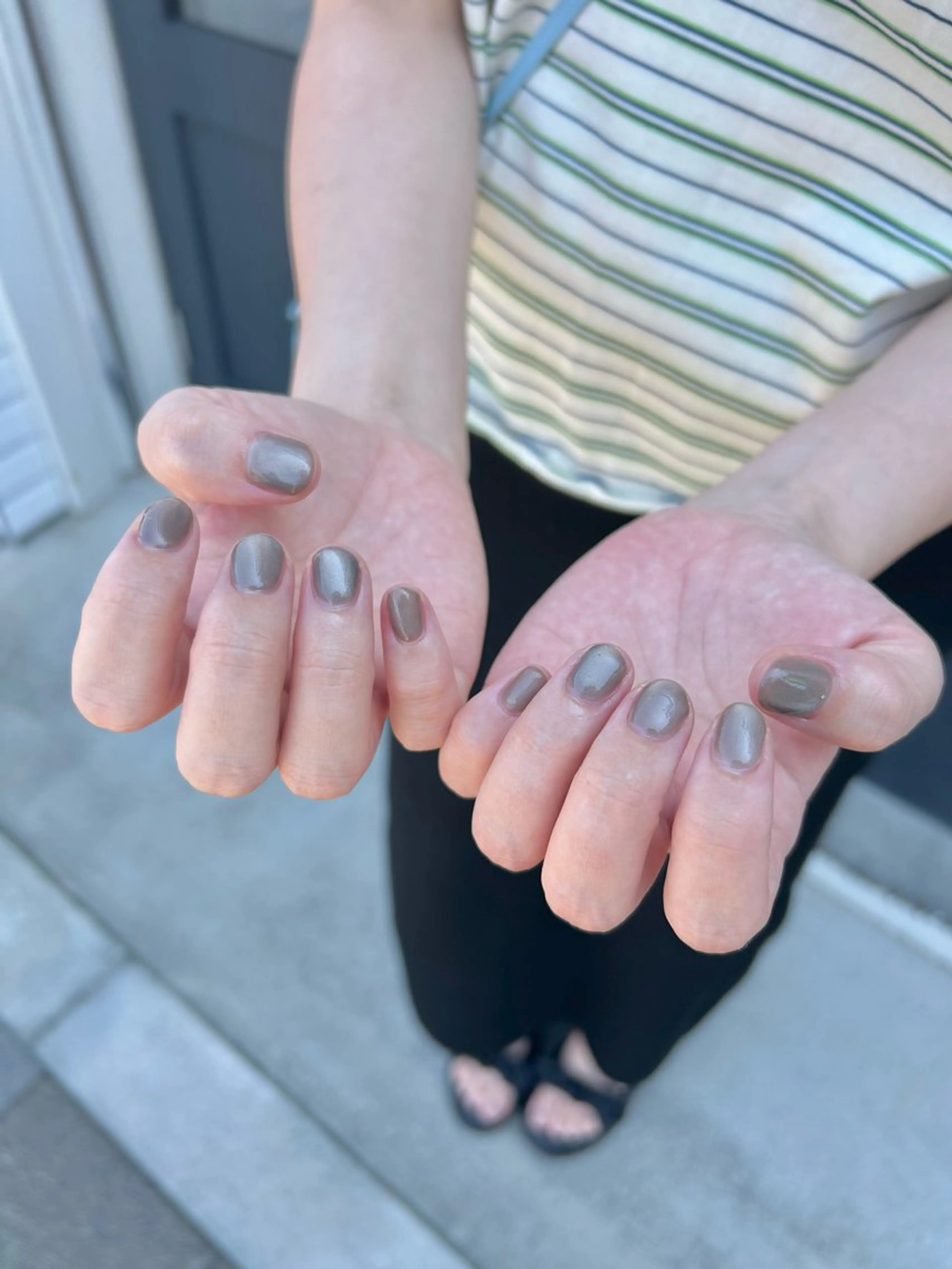 ネイル 阿部 まきほのヘアスタイル