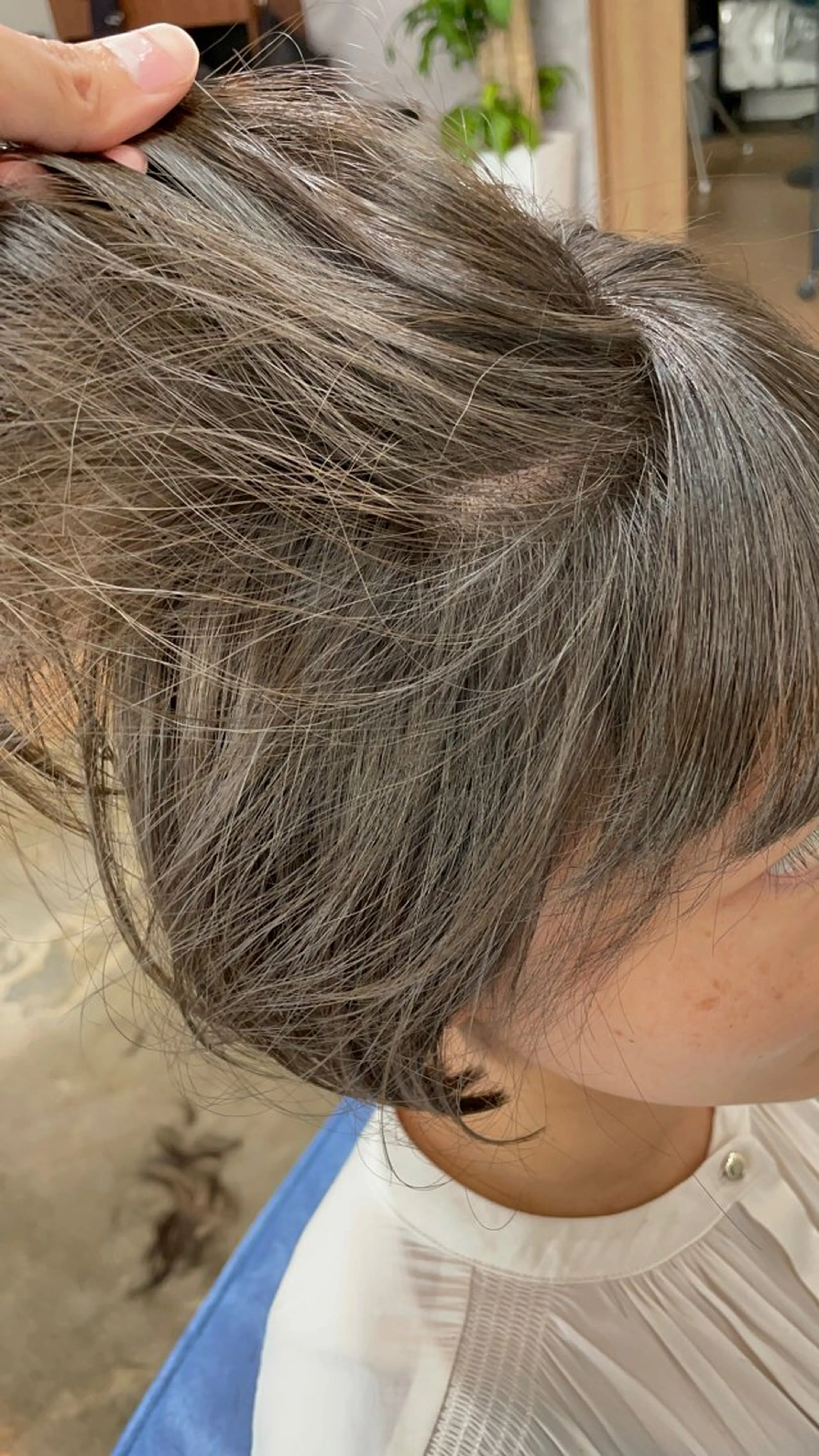 ミディアム カラー ヘアカラー Snaly カラー特化ページのヘアスタイル