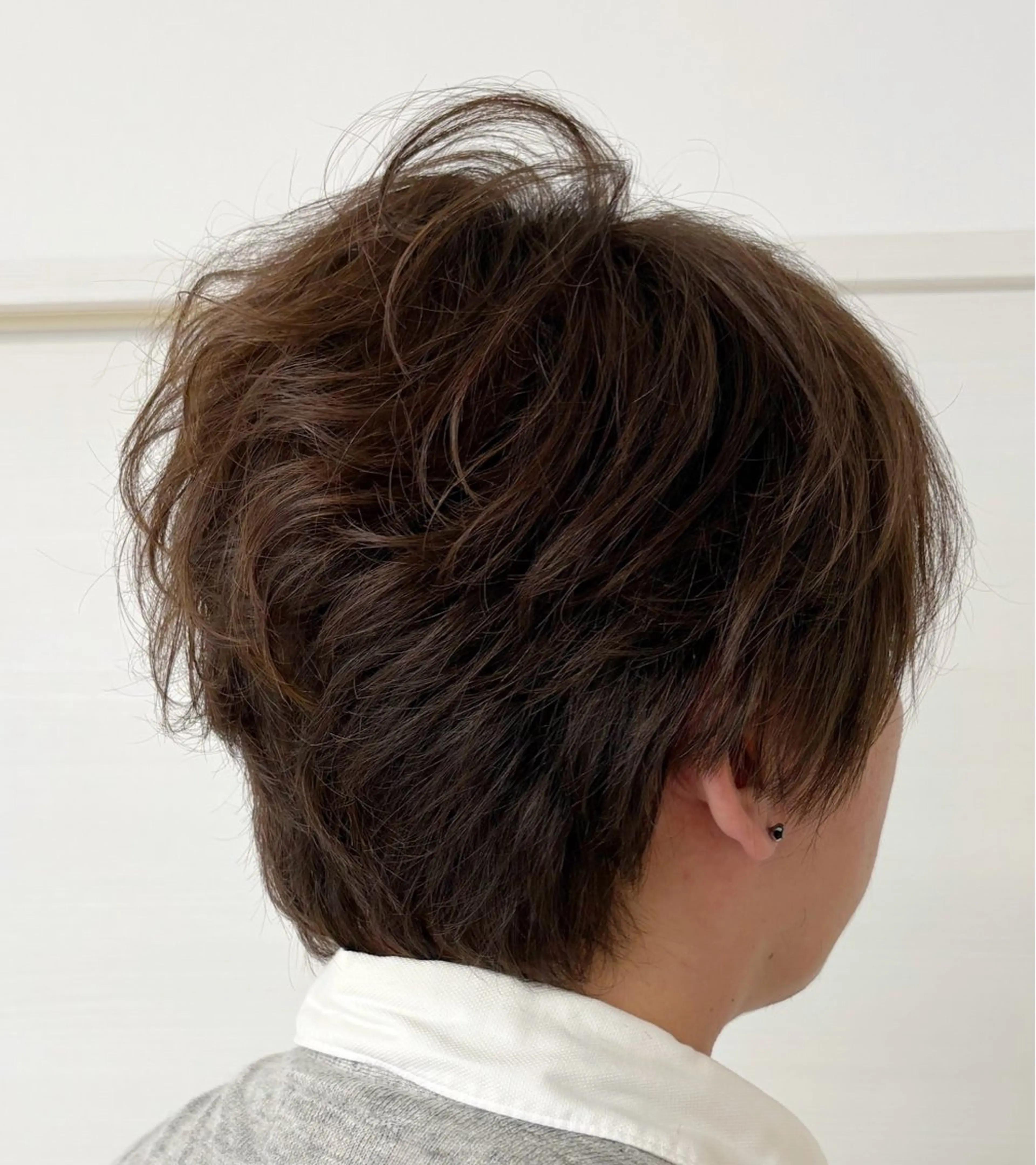ショート メンズ 麥生田 秀太のヘアスタイル