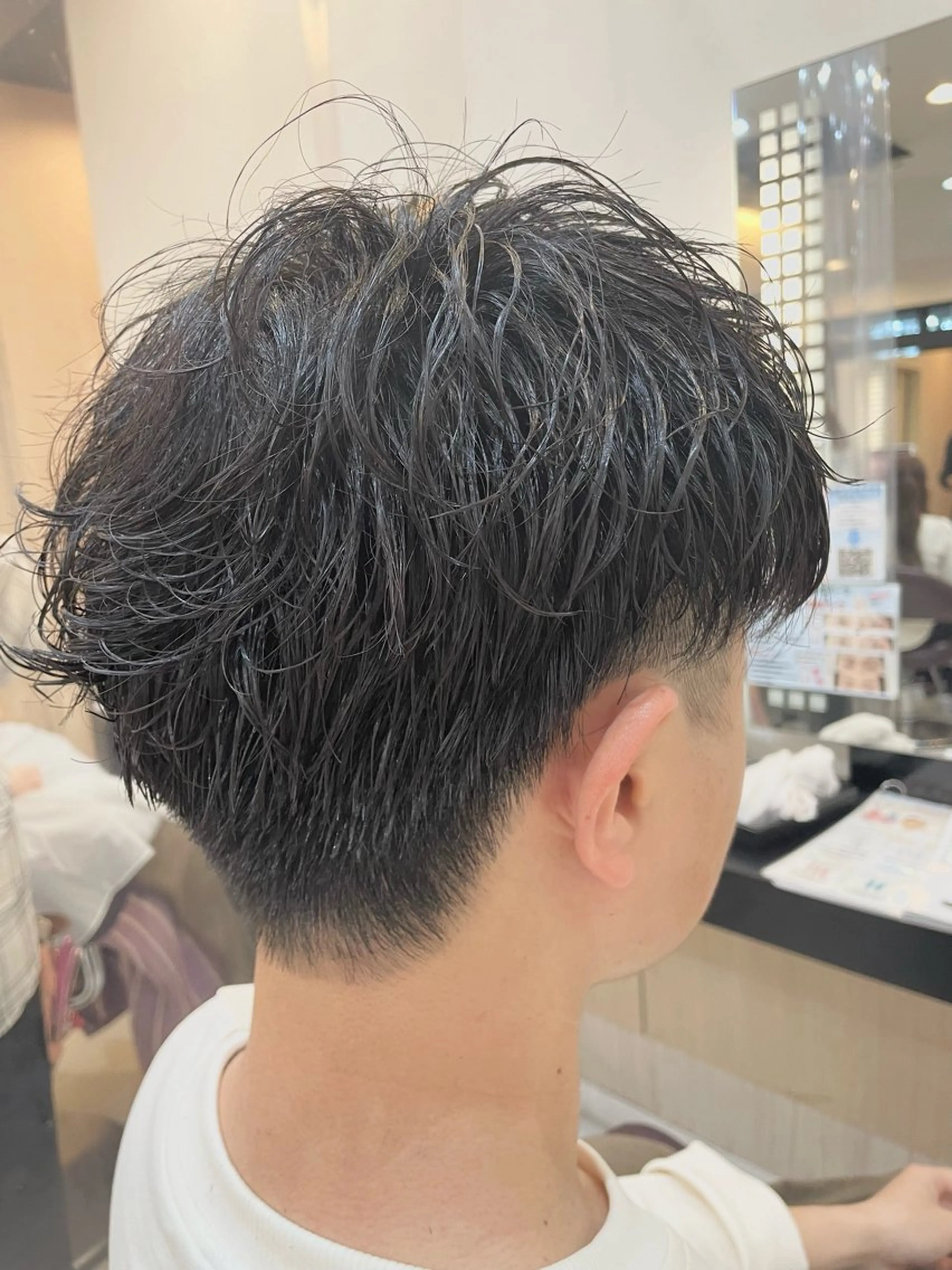 ショート パーマ メンズ カット パーマ リリー /Men's/パーマのヘアスタイル