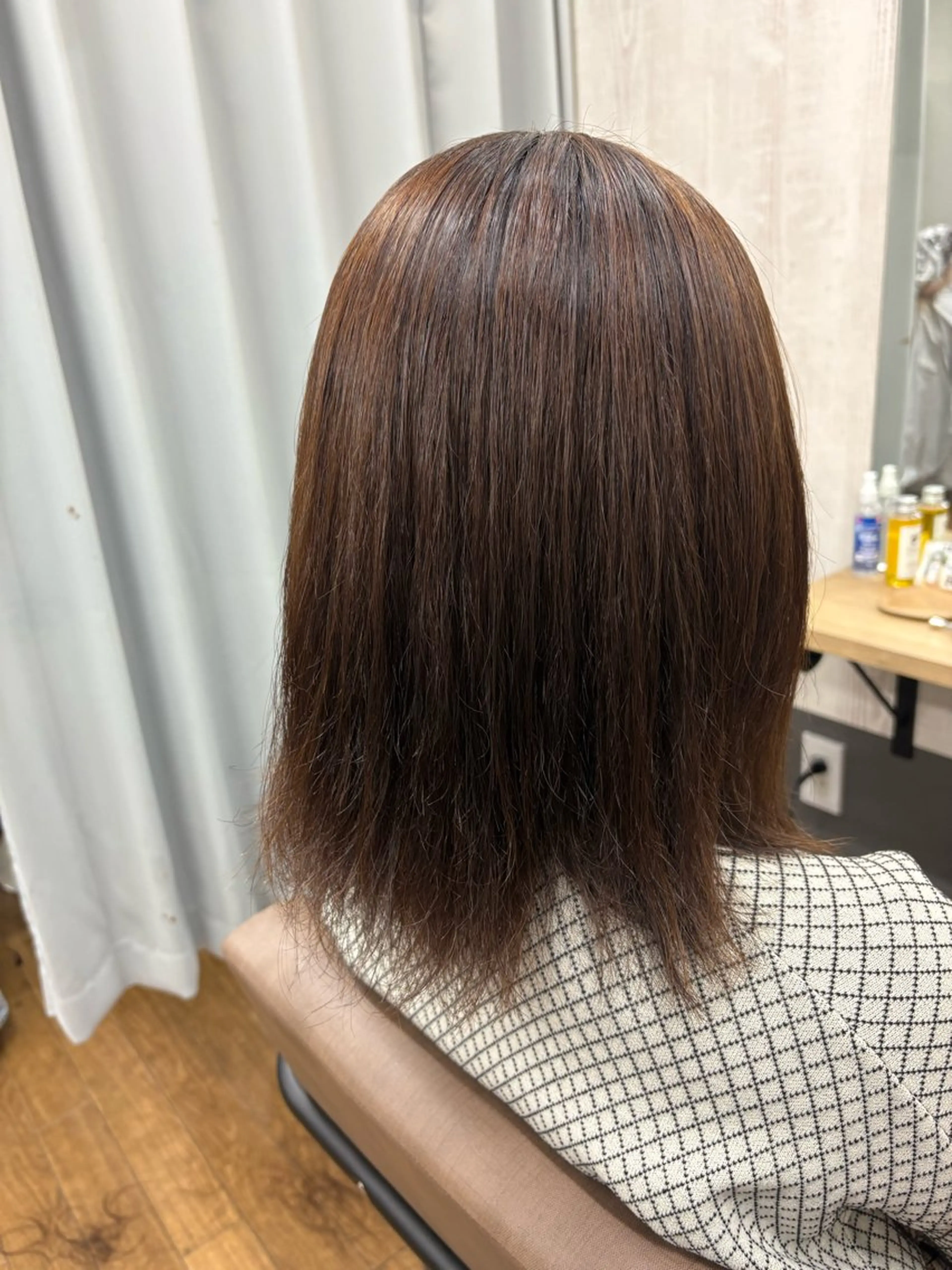 ロング カット 縮毛矯正 トリートメント TELA HAIR 幕張本郷店　千尋のヘアスタイル
