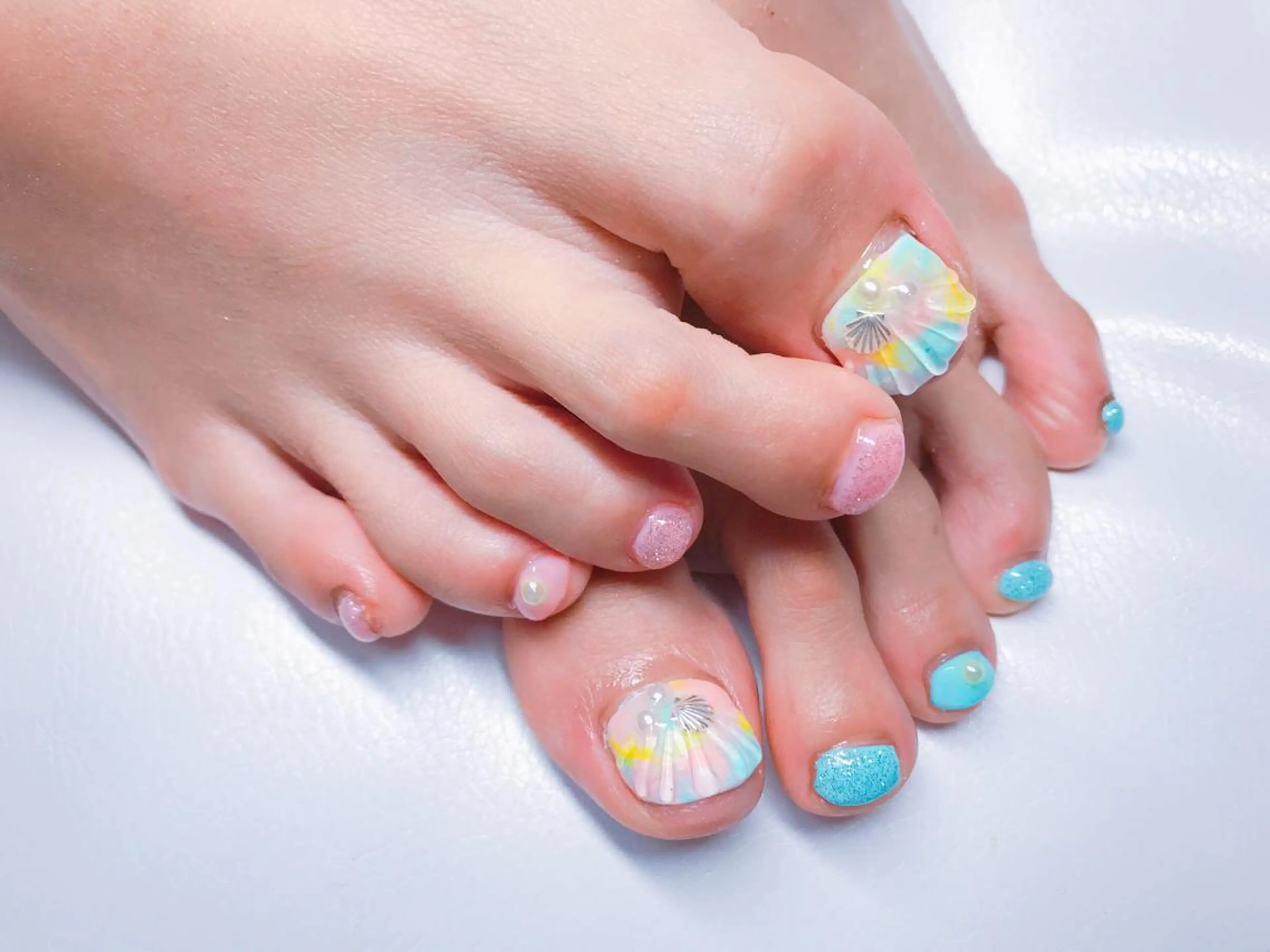 ネイル フットネイル 【カメレオン】 上村 祥子のその他イメージ