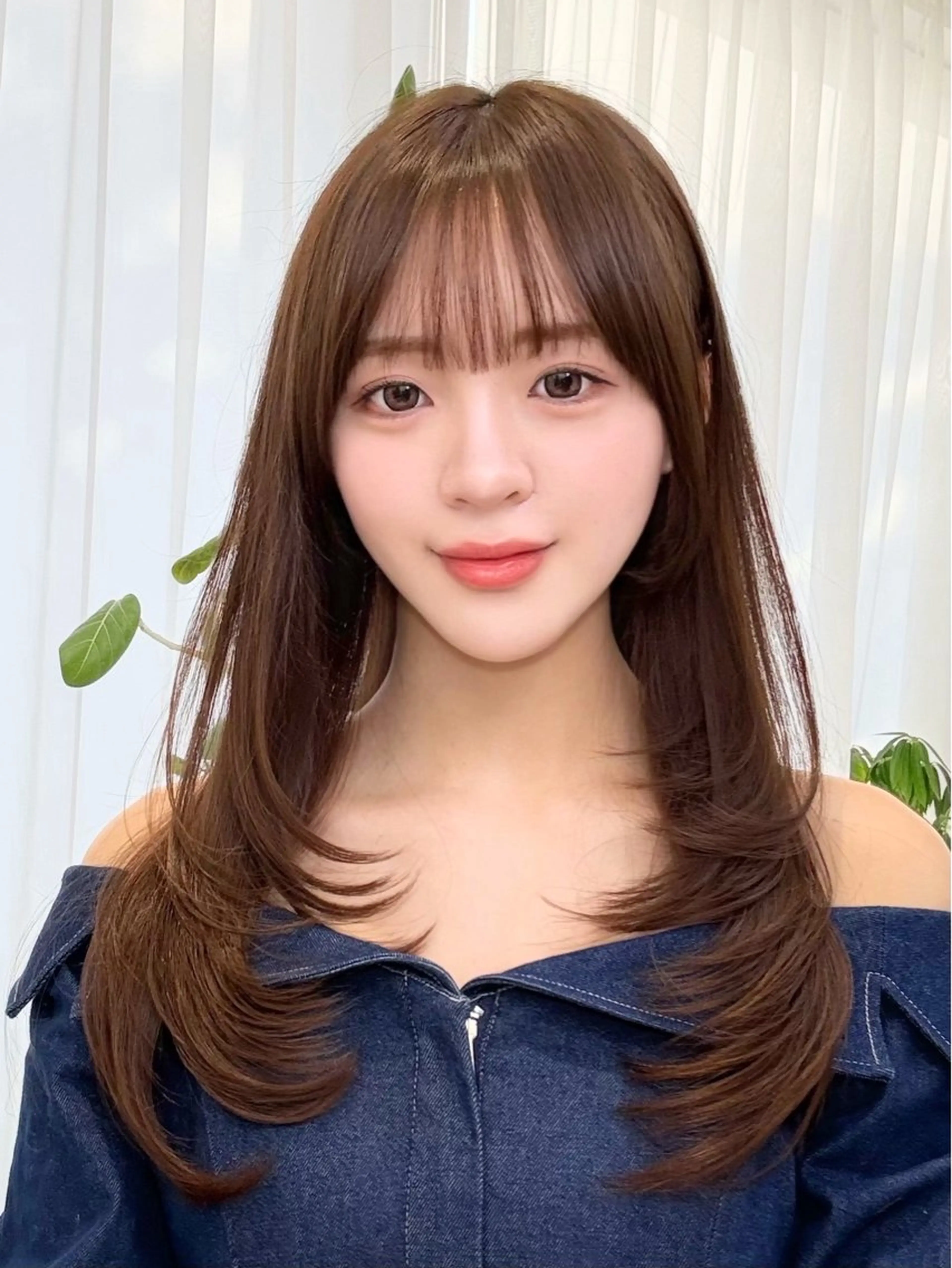 ロング 中顔面短縮 顔まわり新田大翔のヘアスタイル