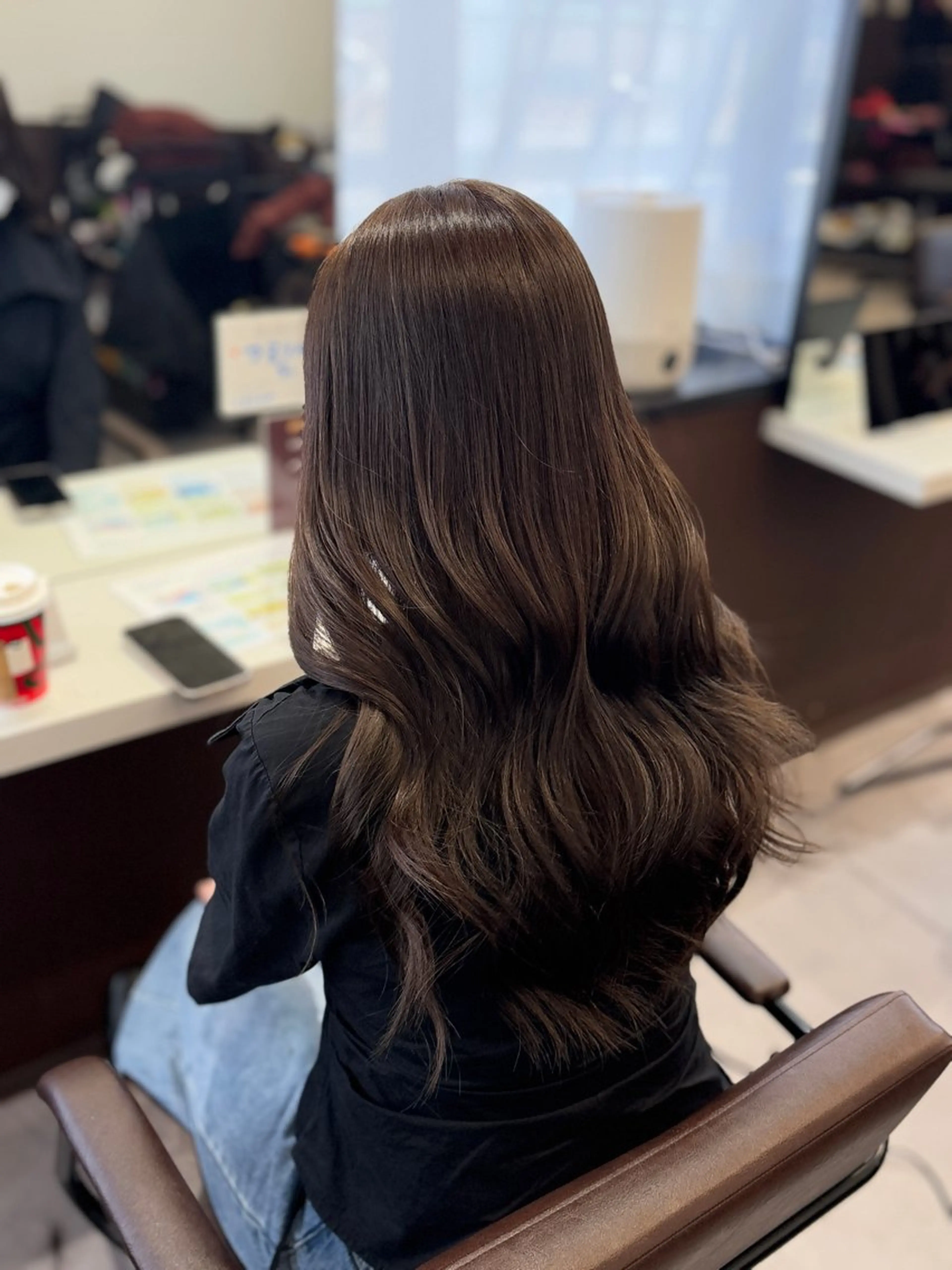 ロング カラー 韓国×髪質改善カラー 💎hinaのヘアスタイル