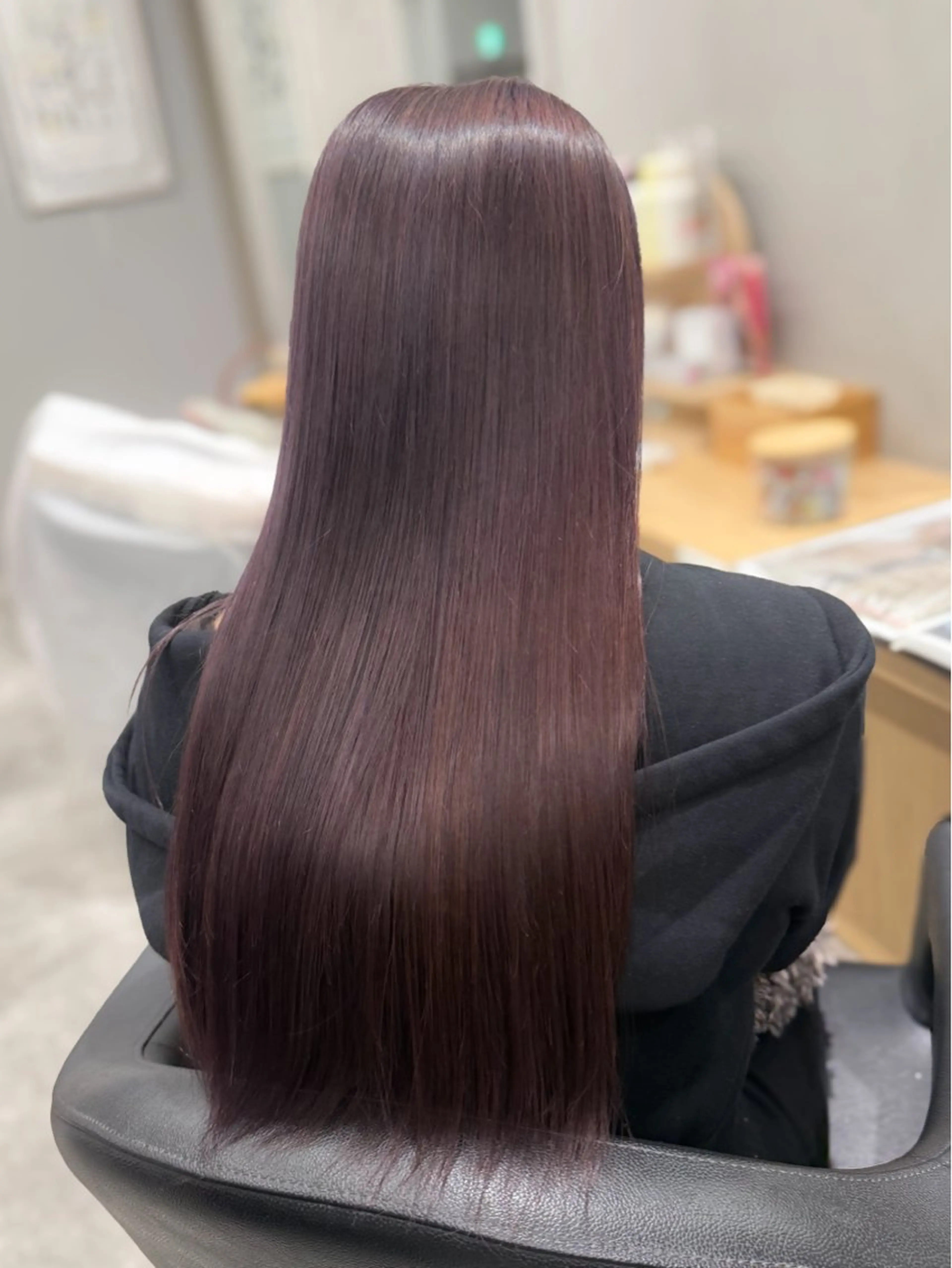 ロング カラー ブリーチ ヘアカラー トリートメント 巻ける髪質改善🫧ハ イライト/永田汰伊智のヘアスタイル