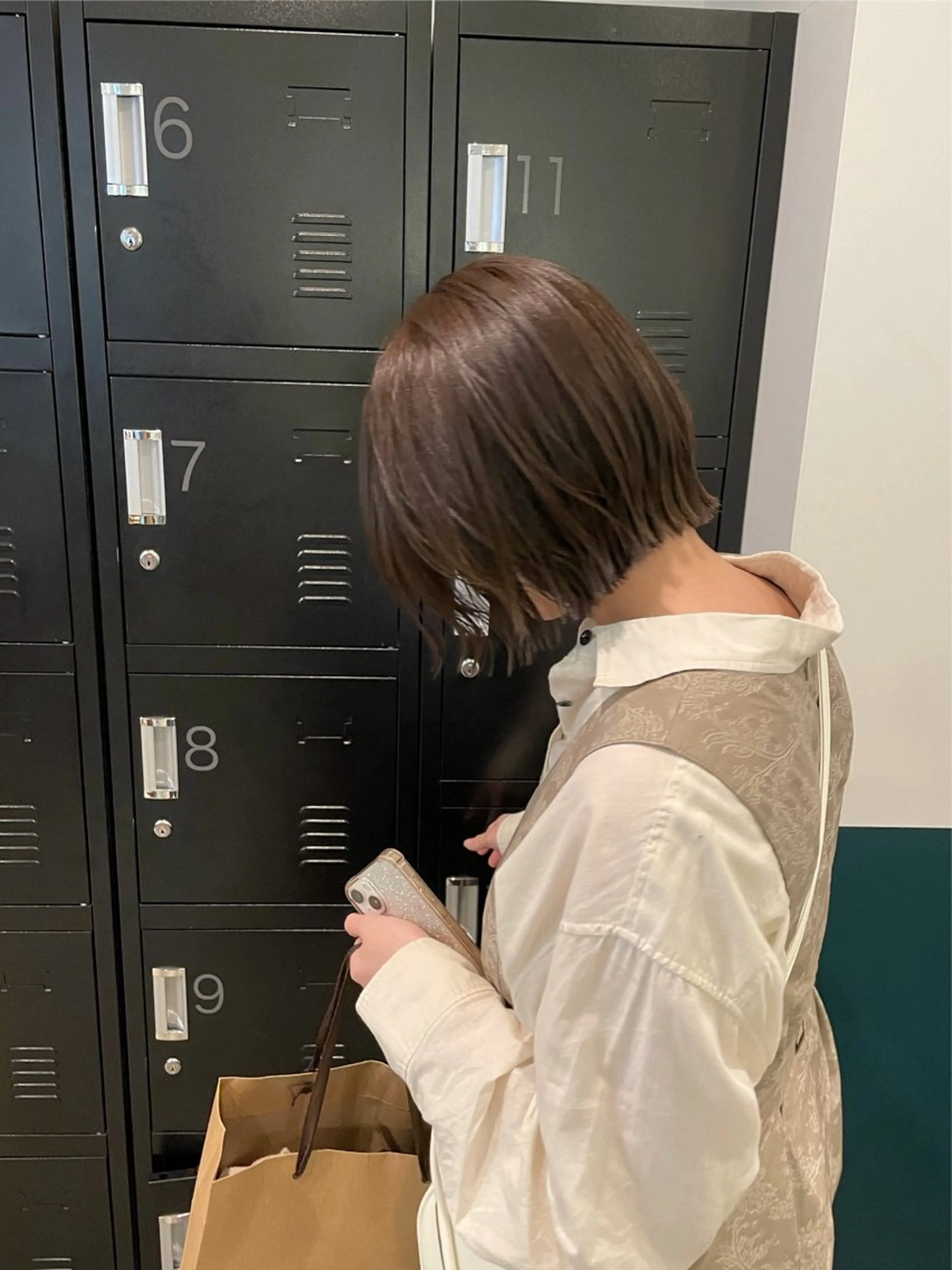 ショート カラー カット トリートメント mizu🐾 hair braceのヘアスタイル